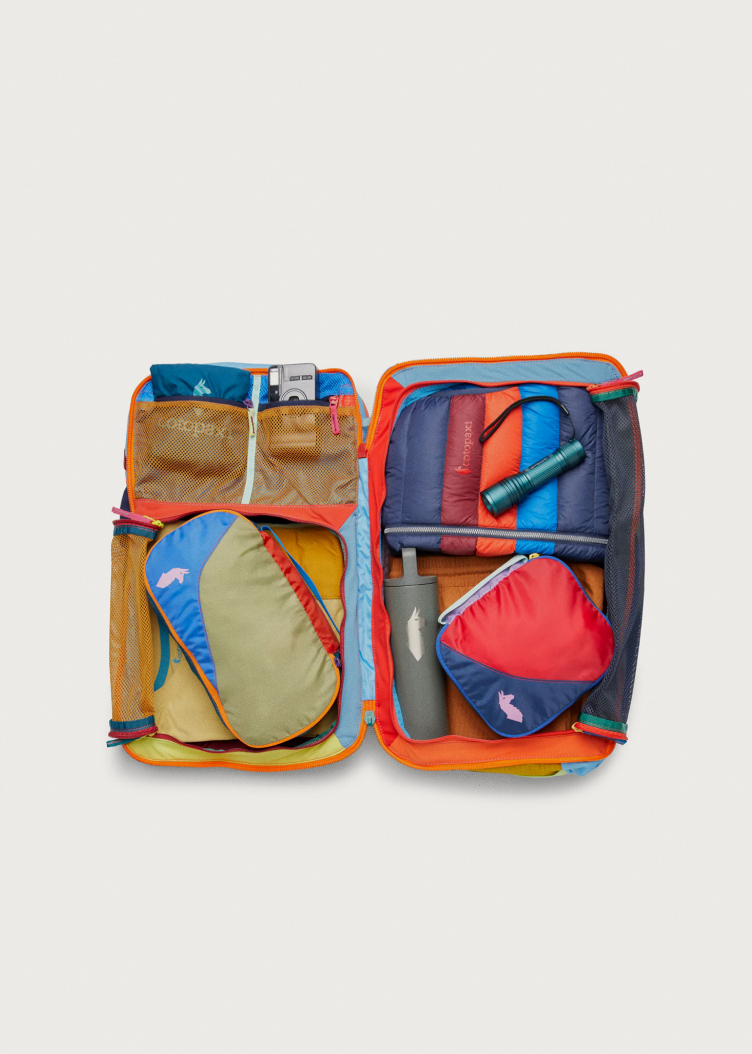 cotopaxi allpa 35l travel pack - del dia The redesigned Cotopaxi Allpa 35L Travel Pack offers superior comfort with updated features like air mesh shoulder straps for better weight distribution and an exterior stretch bottle pocket up to 32oz Cotopaxi Allpa 35 L Del