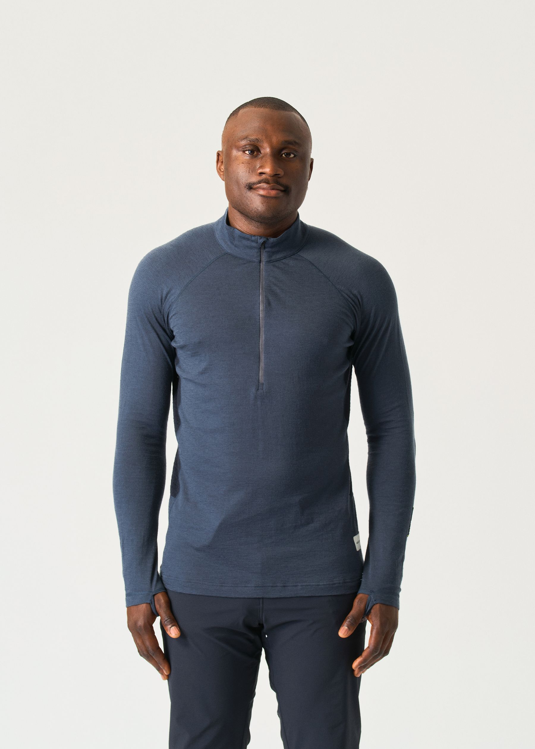 Image - 1 - Boulder 125 Merino Long Sleeve Zip Neck