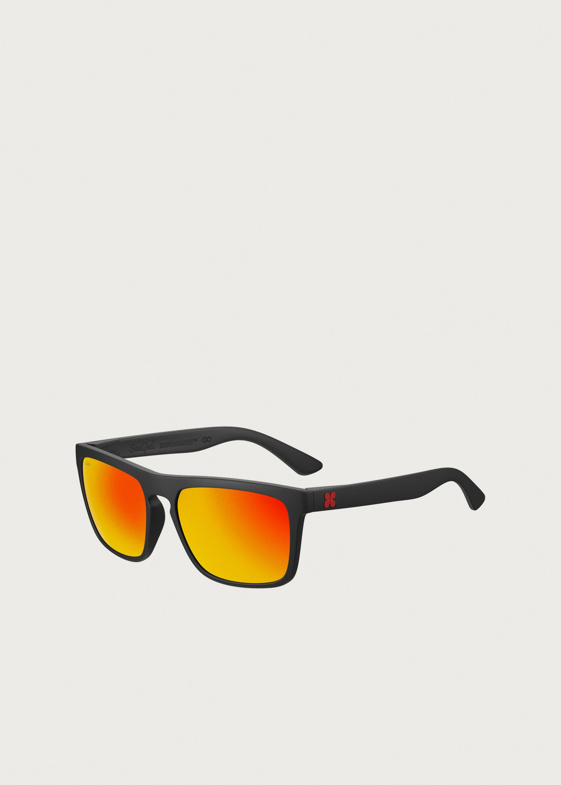 Image - 2 - Renegades Matte Grey / 8KO Fire Polarised Sunglasses
