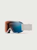 Squad S White Vapor / ChromaPop Pro Photochromic Blue Mirror Goggles