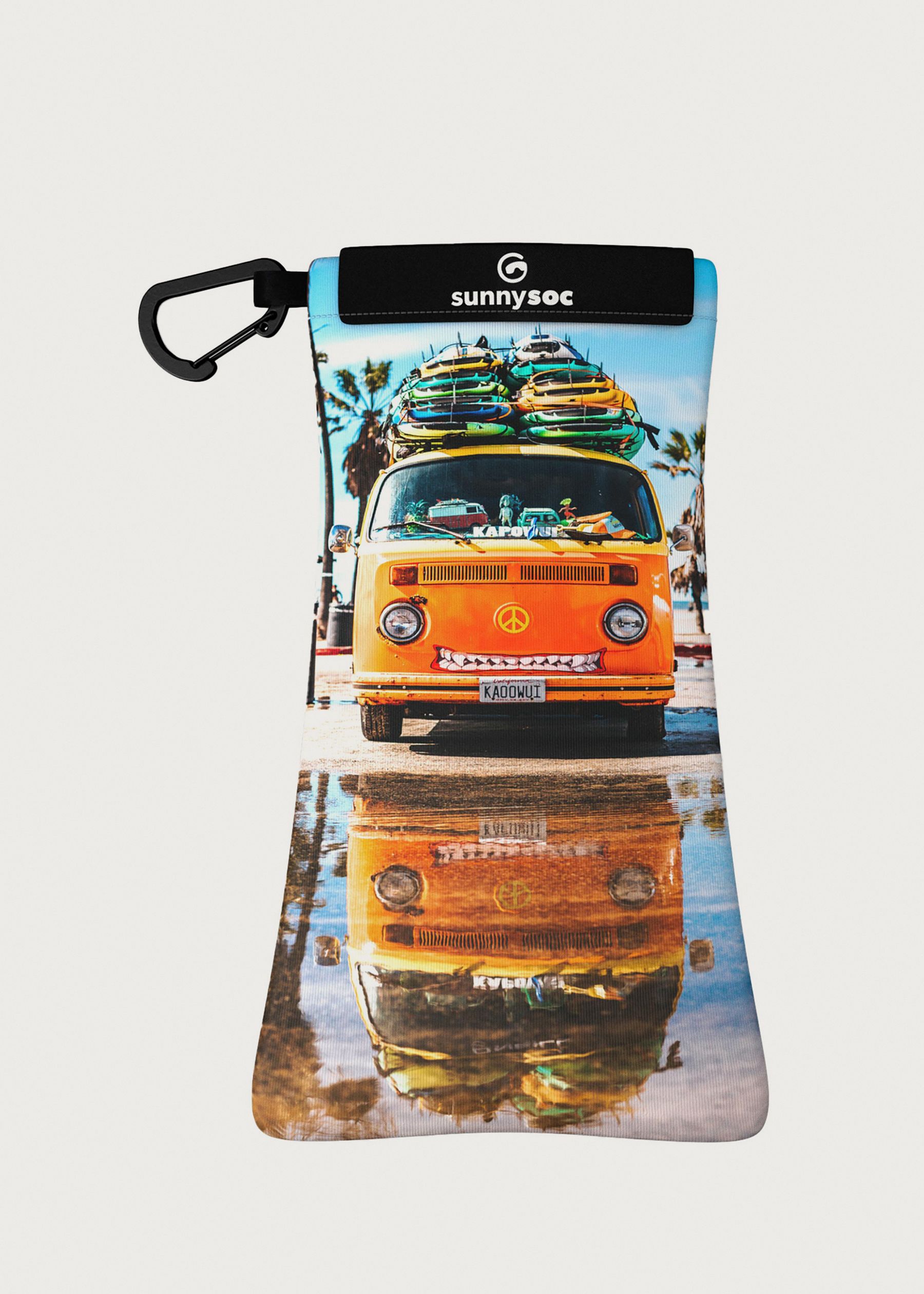 Image - 1 - Sunnysoc Happy Camper Sunglasses Case