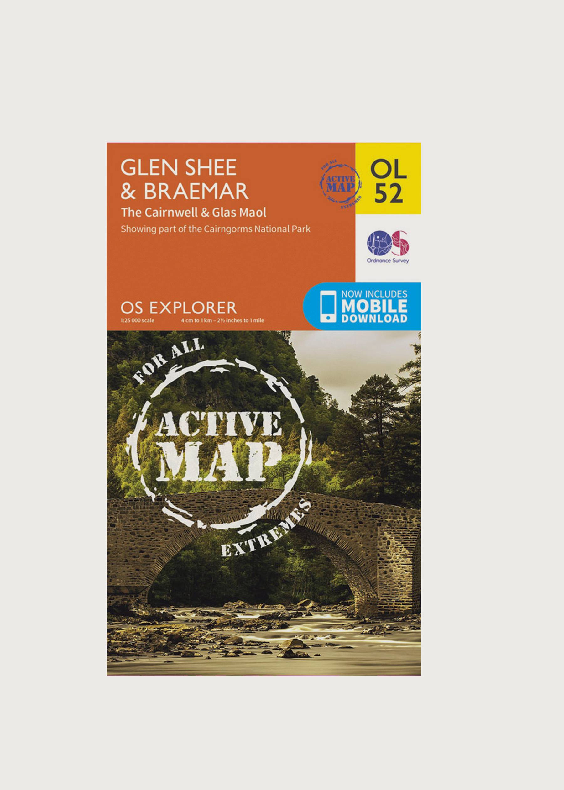 Image - 3 - Glen Shee & Braemar - OS Explorer Active OL52 Map