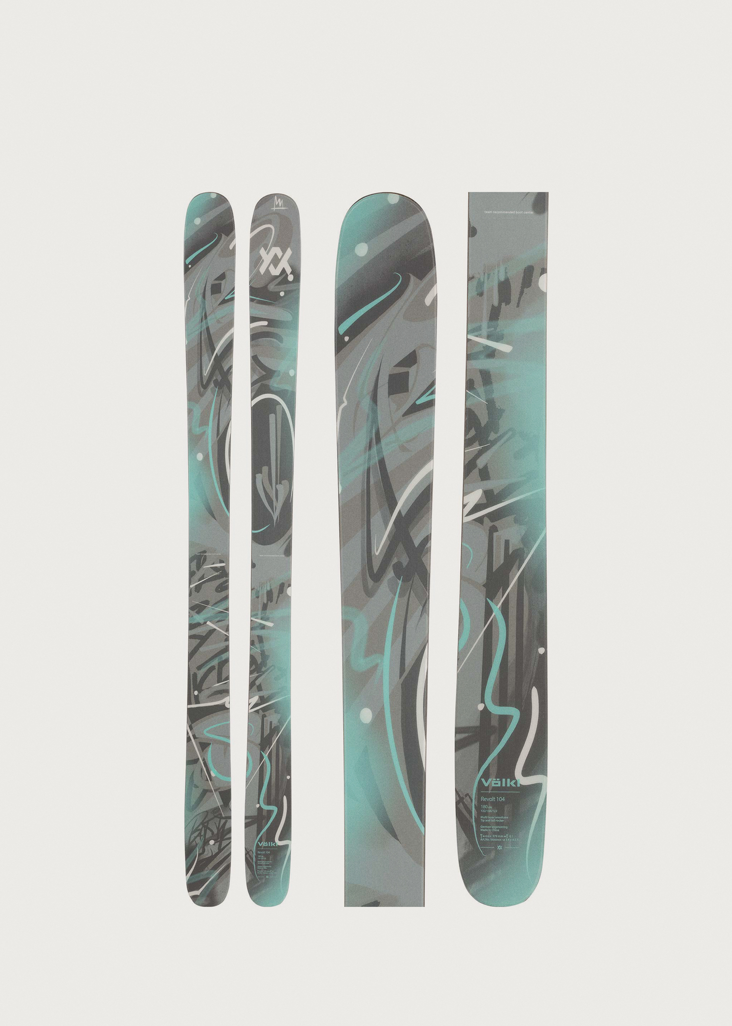 Volkl Revolt 104 Skis