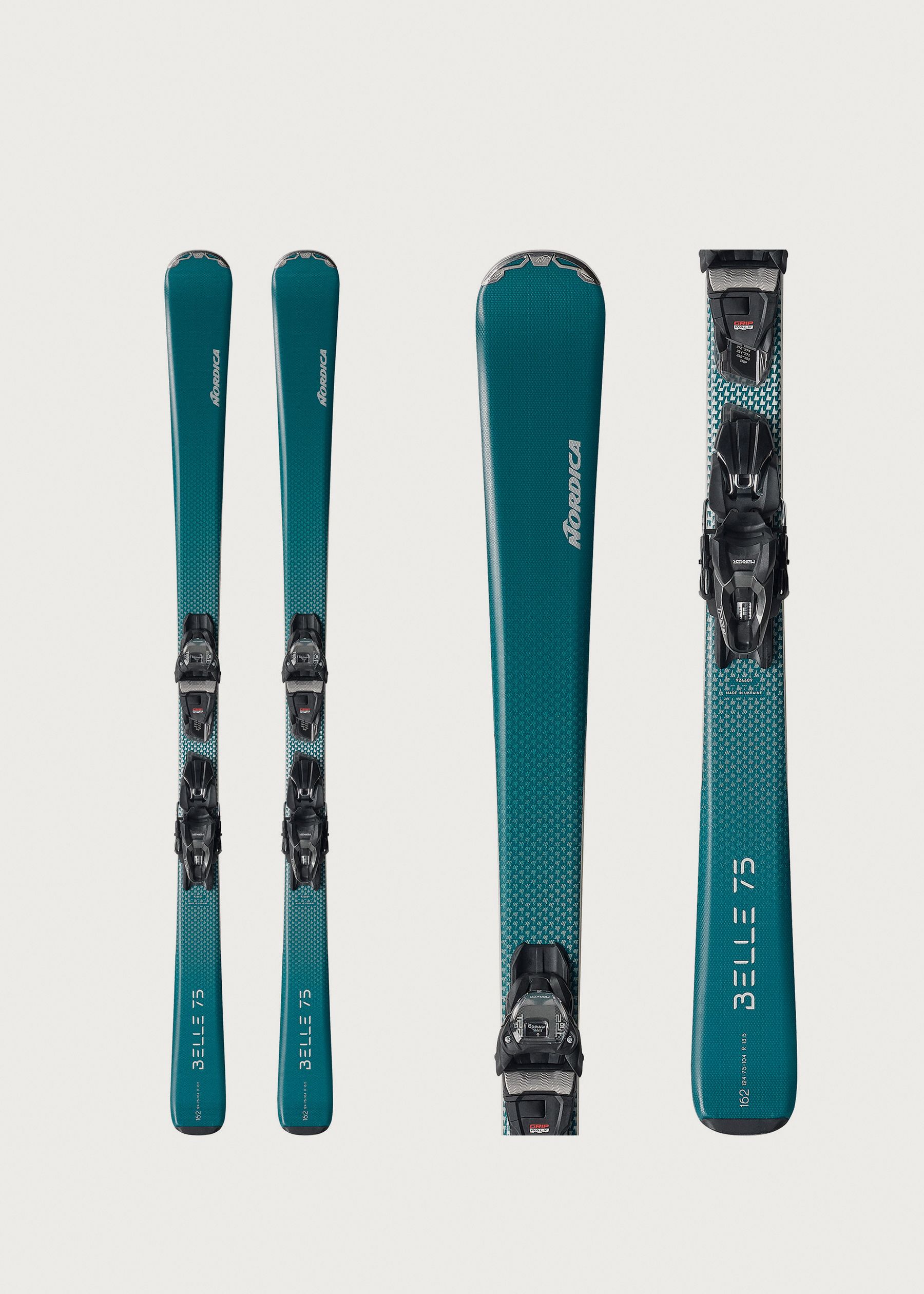 Image - 1 - Belle 75 Skis + TP2 Compact 10 FDT Bindings