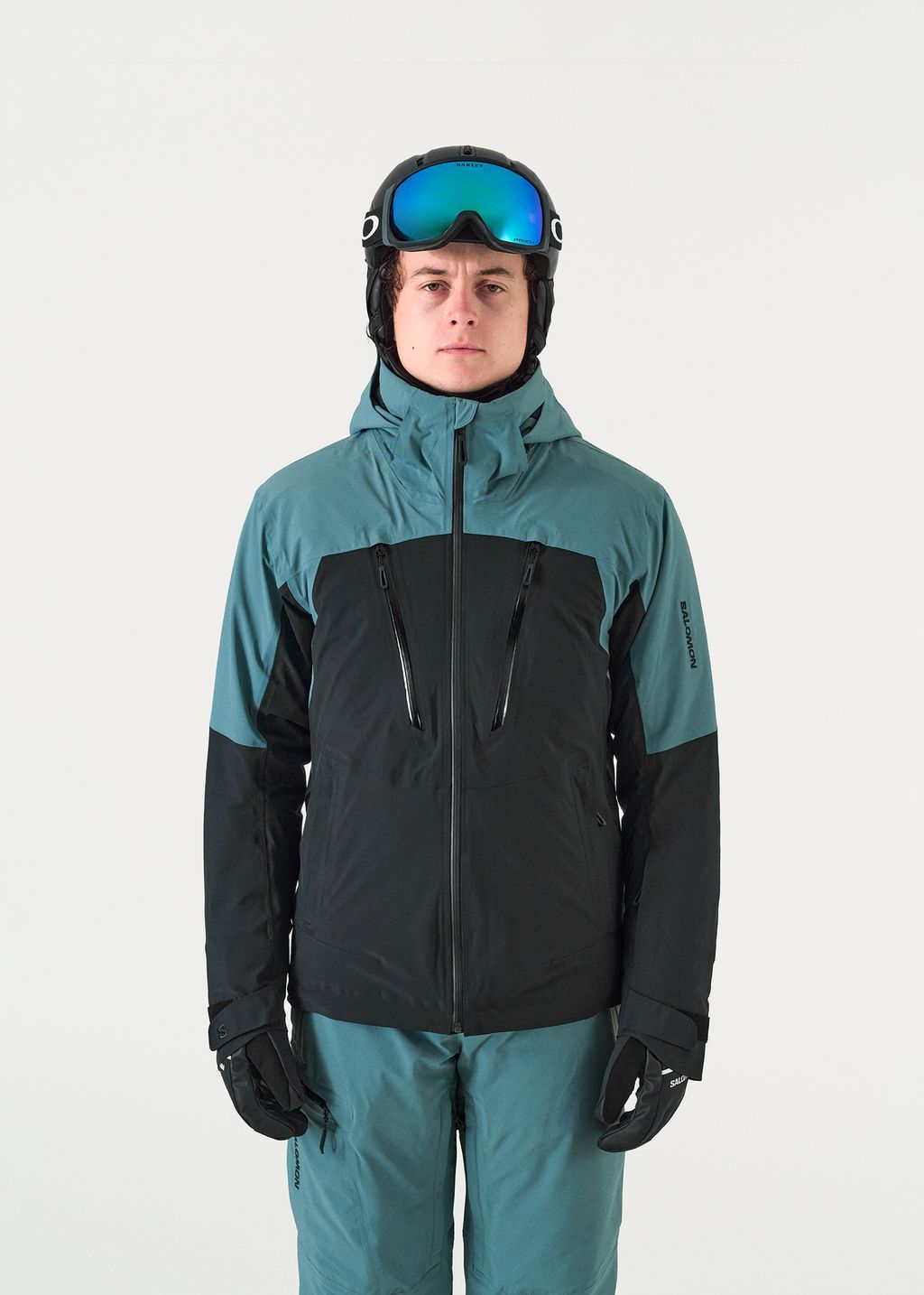 スキー SALOMON BRILLIANT JACKET MEN NIGHT SKY Salomon Brilliant Mens Ski Jacket In Night Sky The Ski Shop