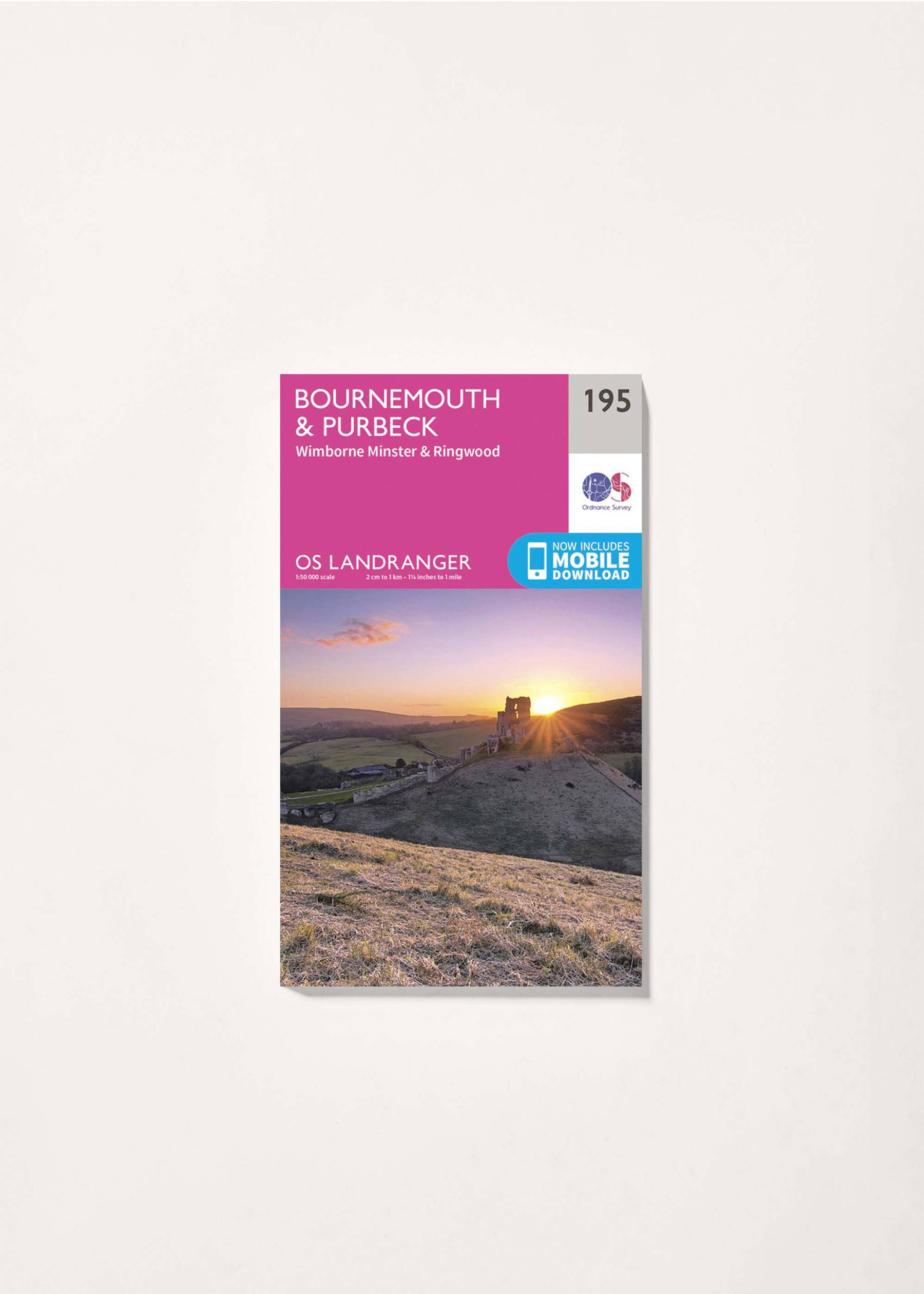 Image - 3 - Bournemouth, Purbeck, Wimborne Minster & Ringwood - Landranger 195 Map