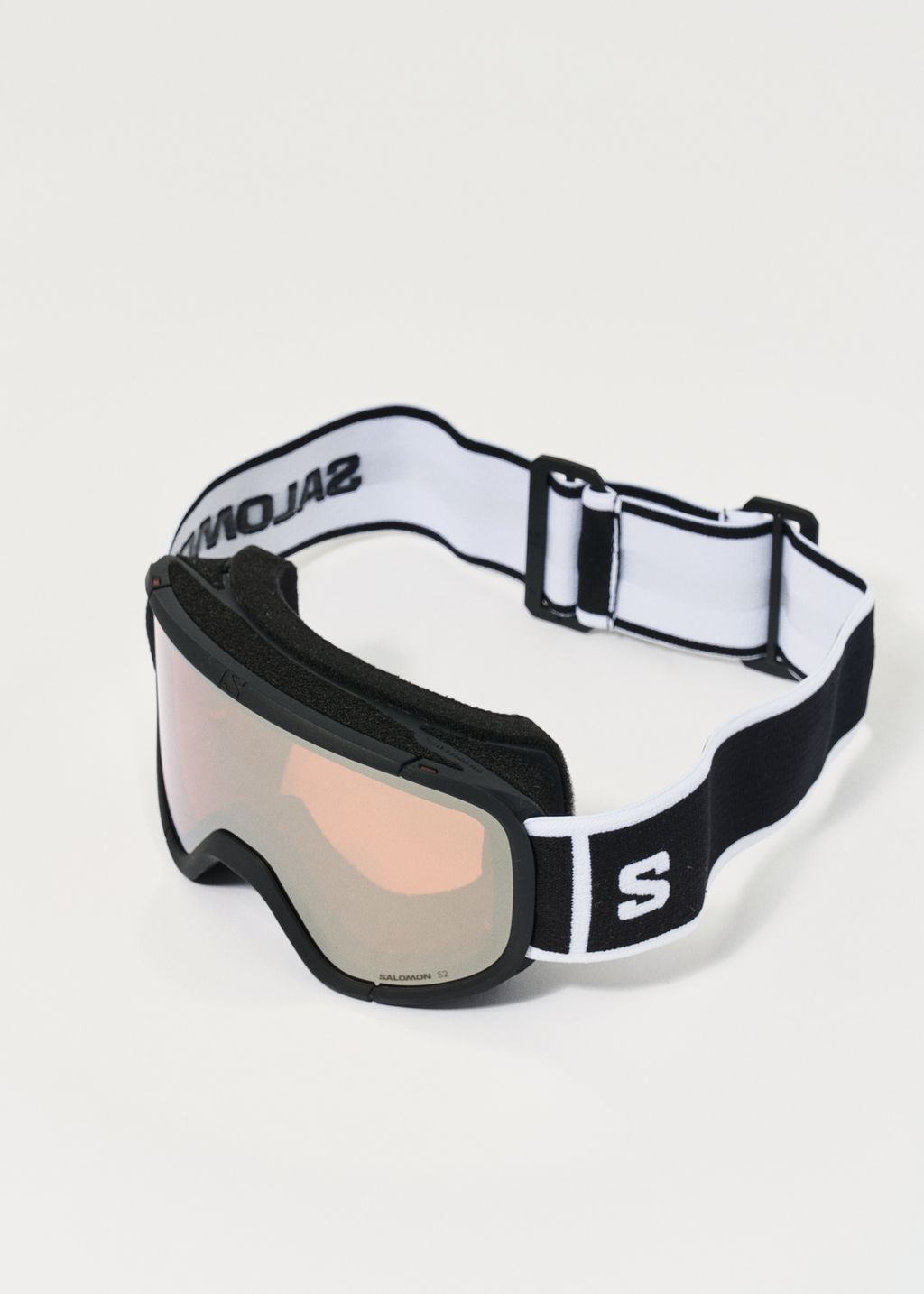 Salomon Lumi Access Black Flash Tonic Orange Goggles