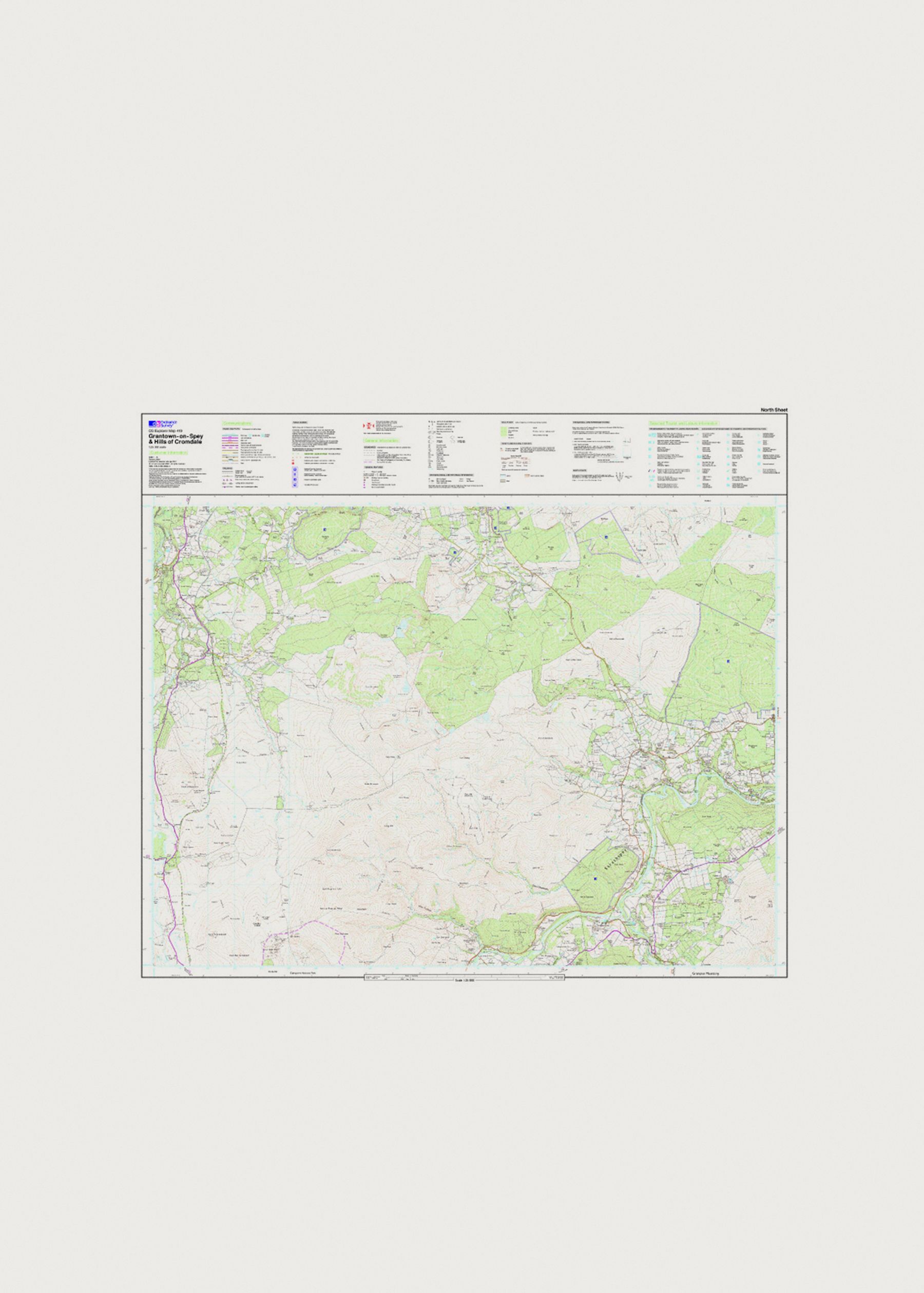 Image - 1 - Grantown-on-Spey and Hills of Cromdale - OS Explorer OL419 Map