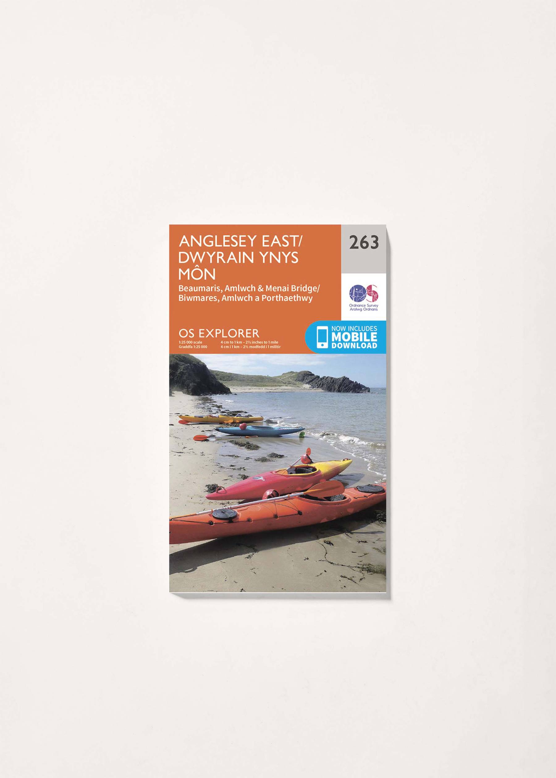 Image - 3 - Anglesey East - OS Explorer 263 Map