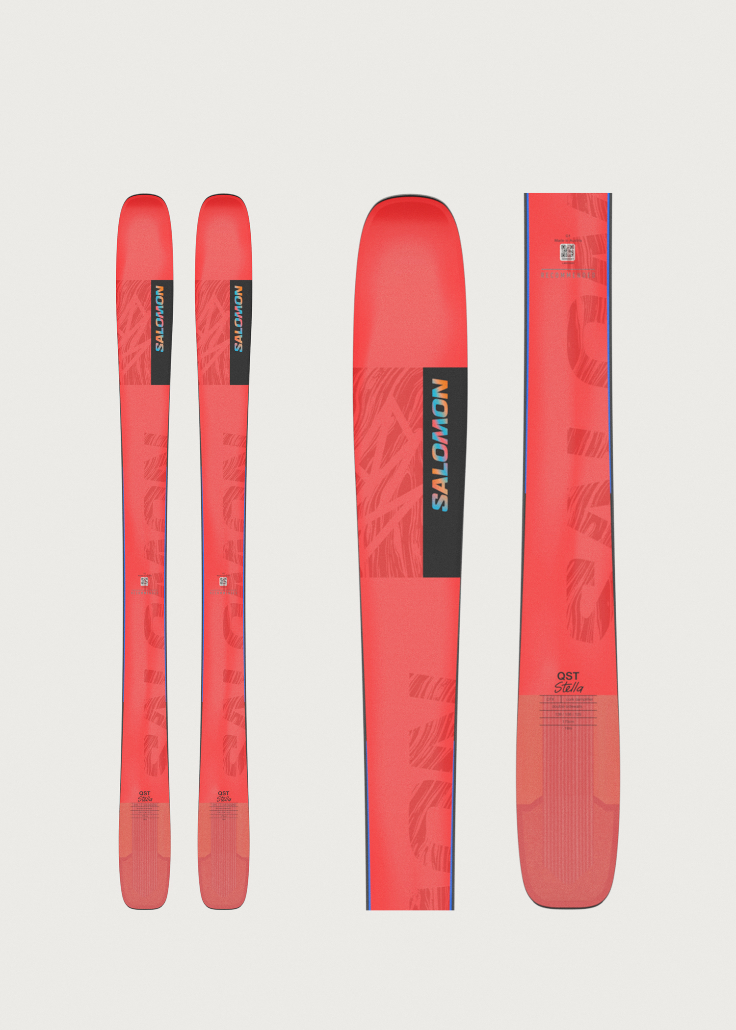新品未使用　Salomon QST 106 スキー 174 Salomon QST Stella 106 Skis
