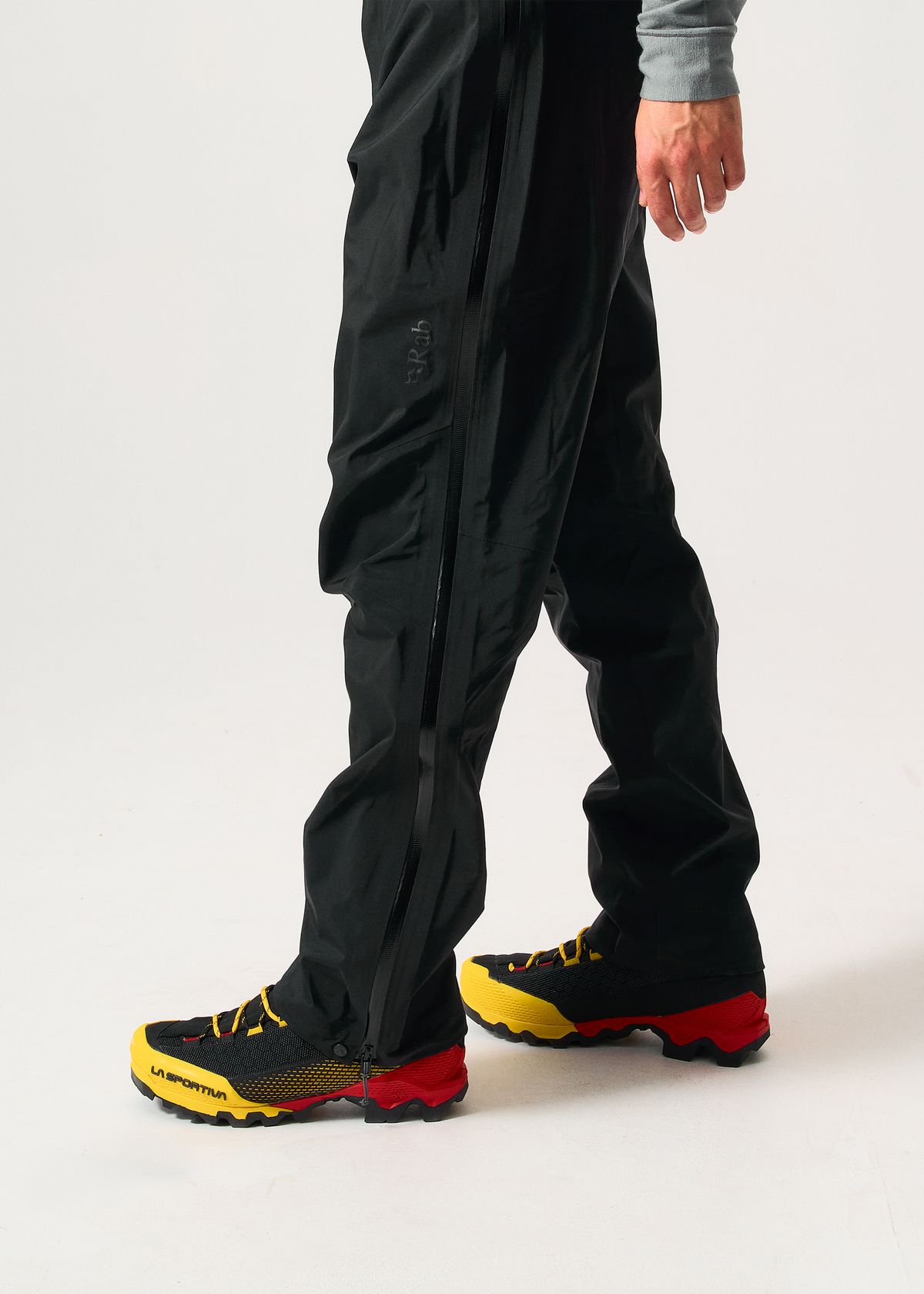 Full-length side zips