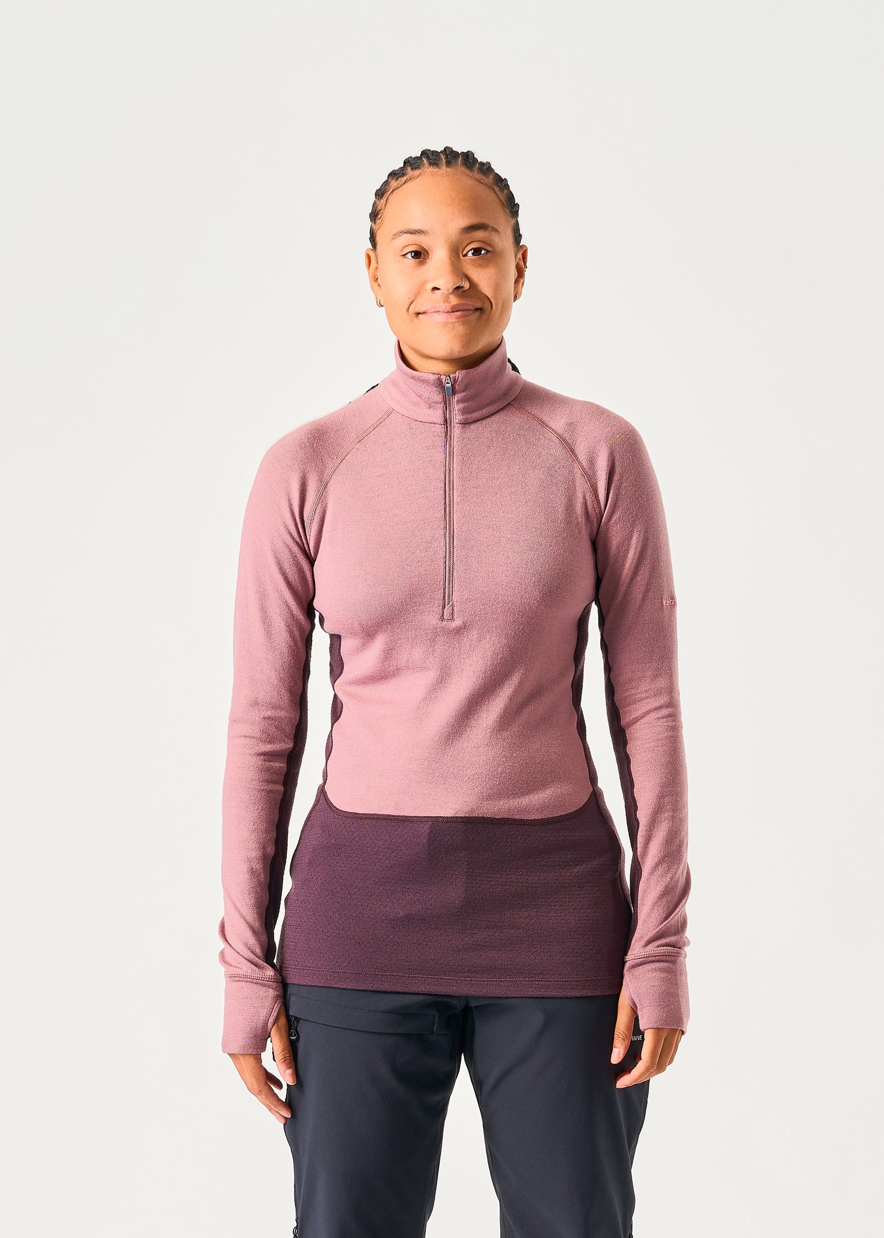 Image - 1 - 260 ZoneKnit L/S Zip Neck