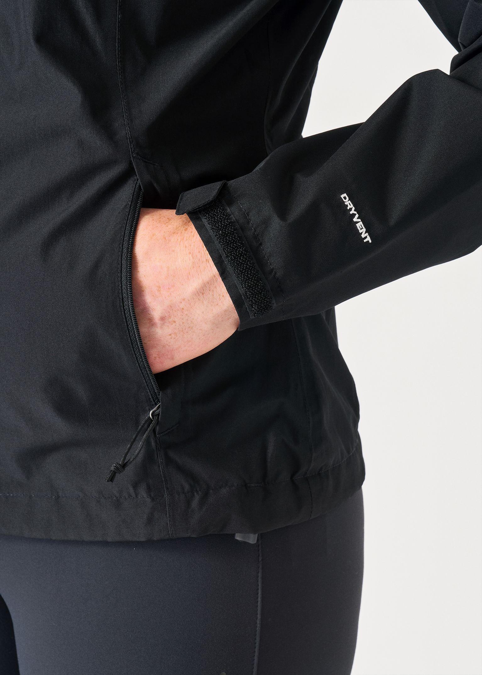 Zipped hand pockets