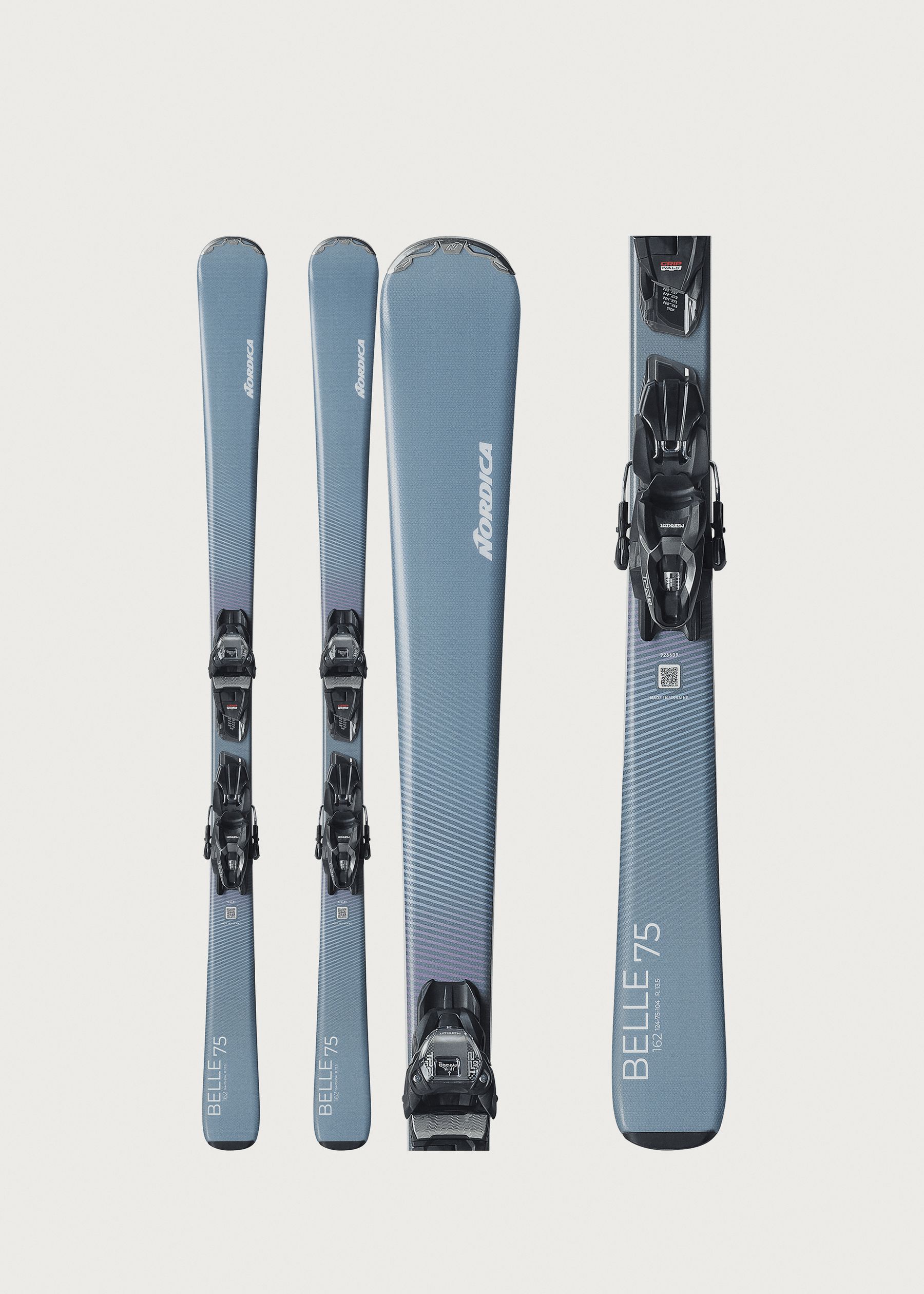 Image - 1 - Belle 75 Skis + TP2Comp 10 FDT GW Bindings