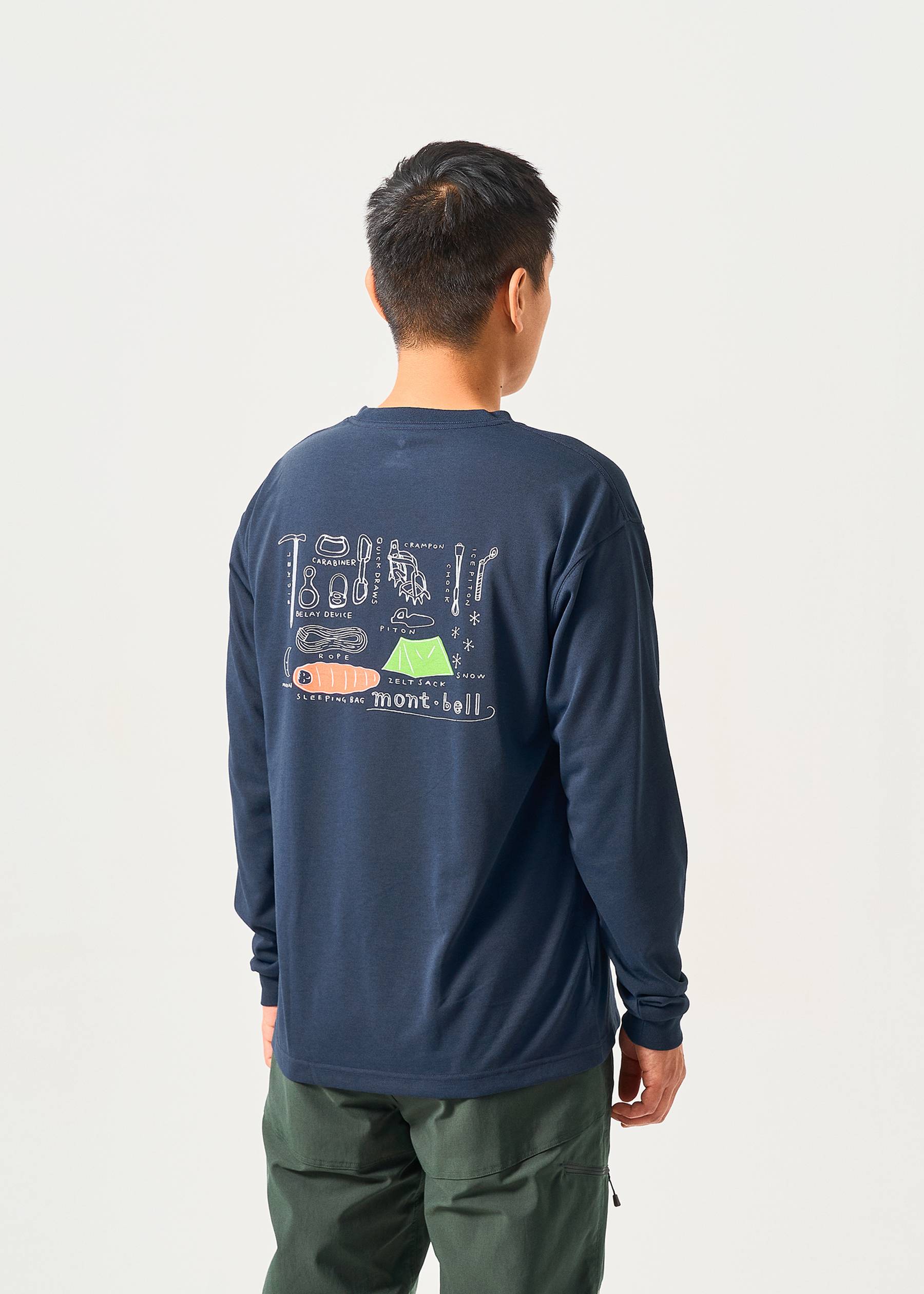 Image - 3 - Wickron Mountain Gear Long Sleeve T-Shirt
