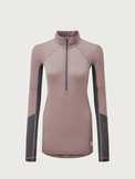 Goldhill 125 Zoned Merino Long Sleeve Zip Neck
