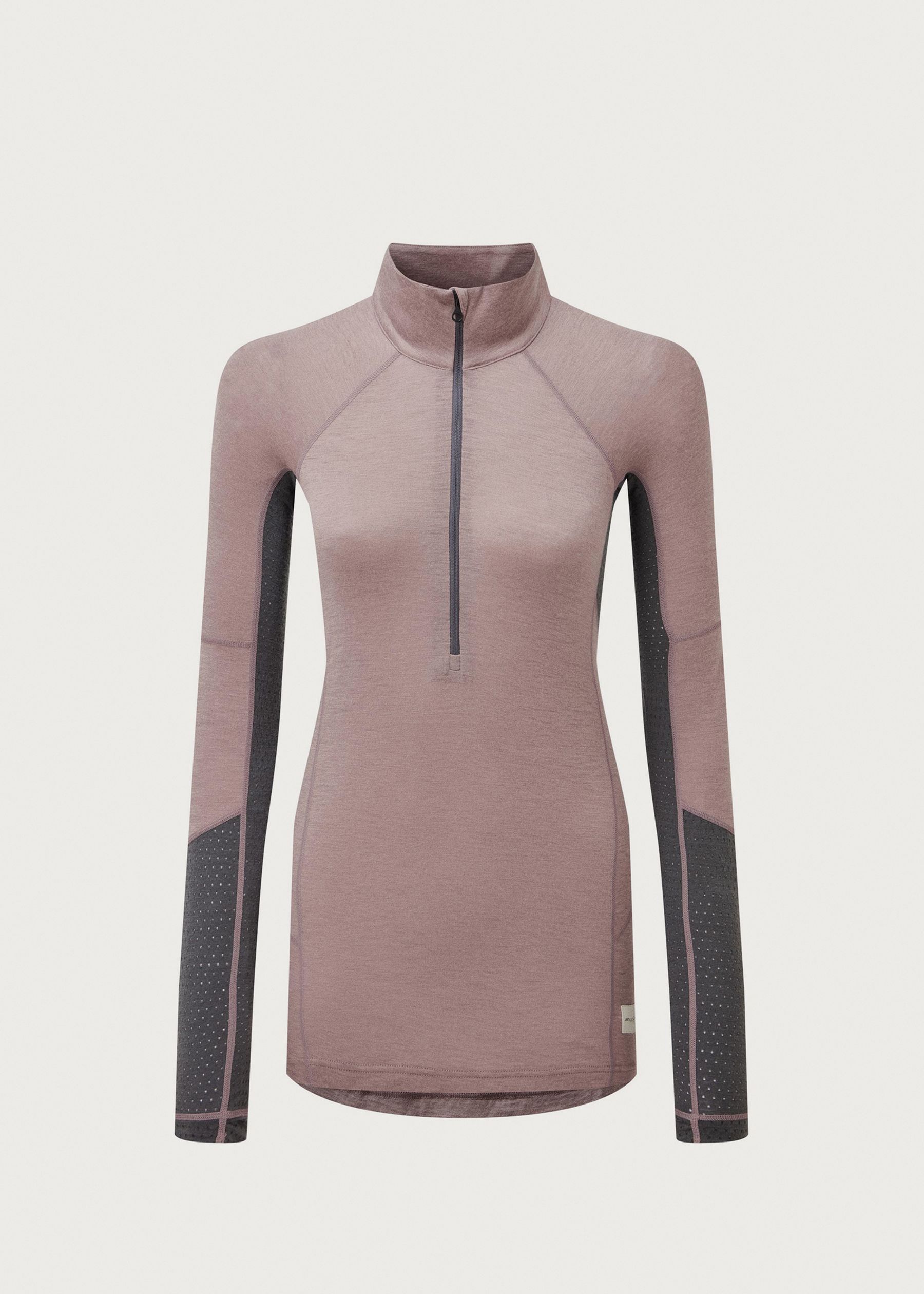 Image - 1 - Goldhill 125 Zoned Merino Long Sleeve Zip Neck