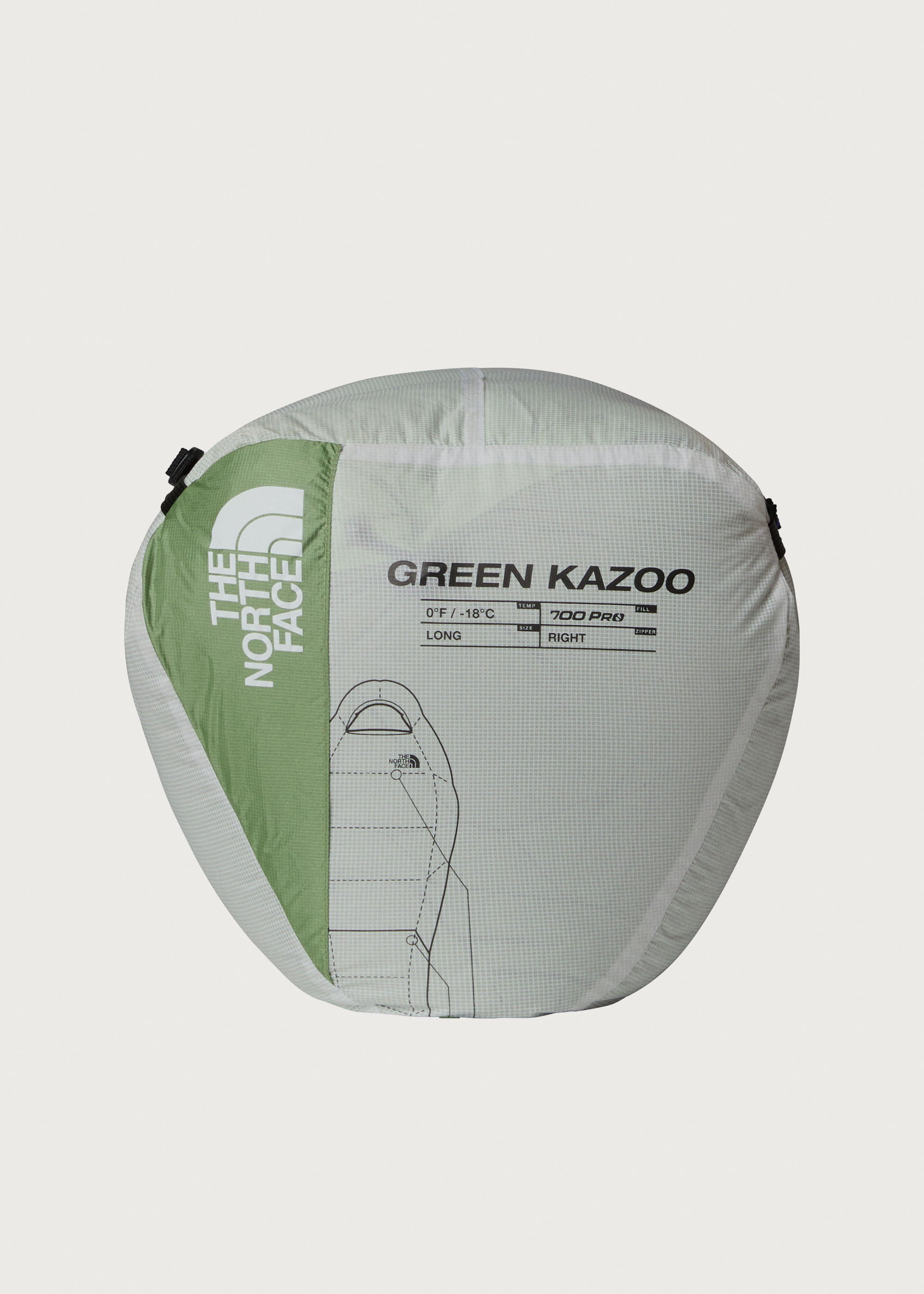 The North Face Green Kazoo Regular Sleeping Bag