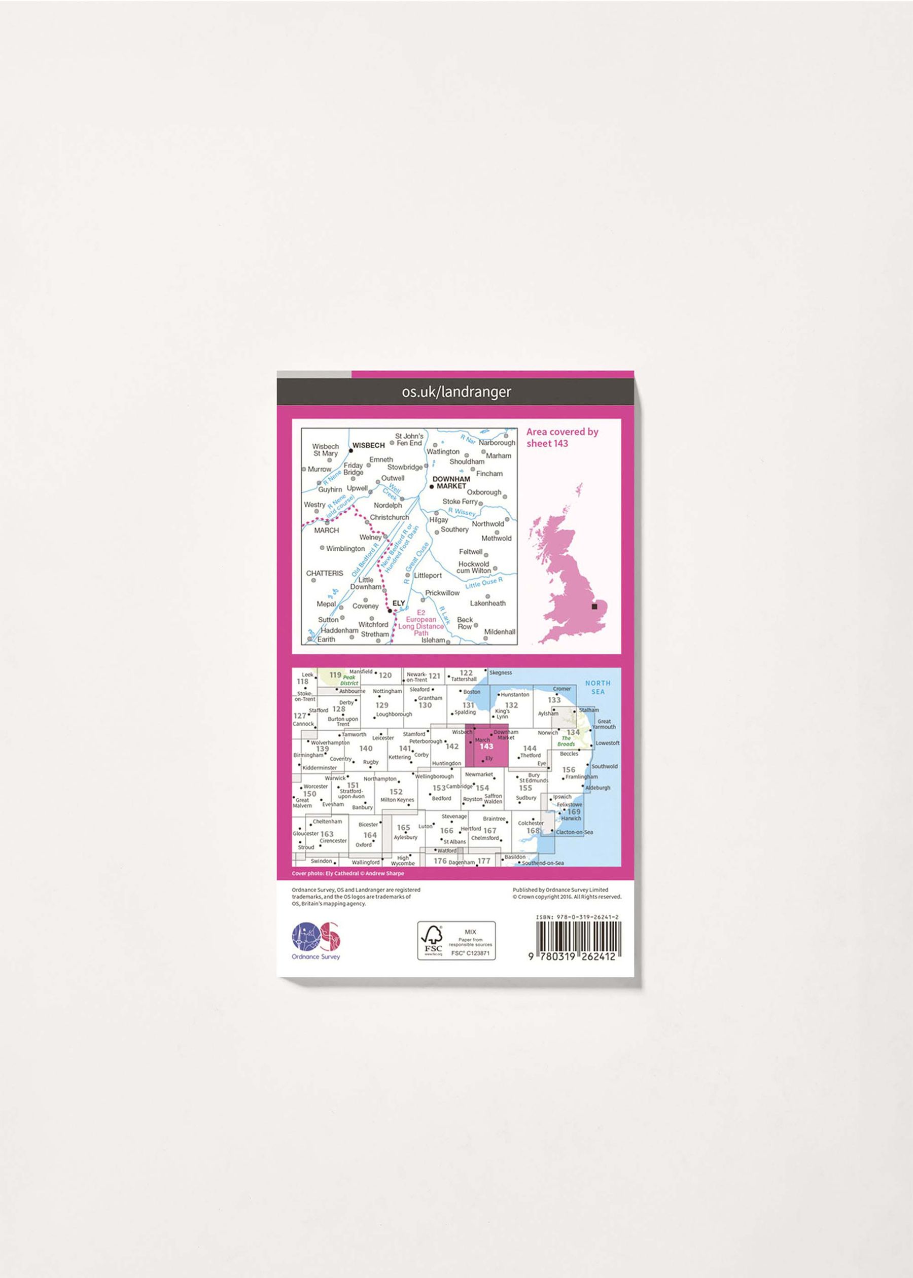 Image - 2 - Ely, Wisbech & Downham Market - Landranger 143 Map