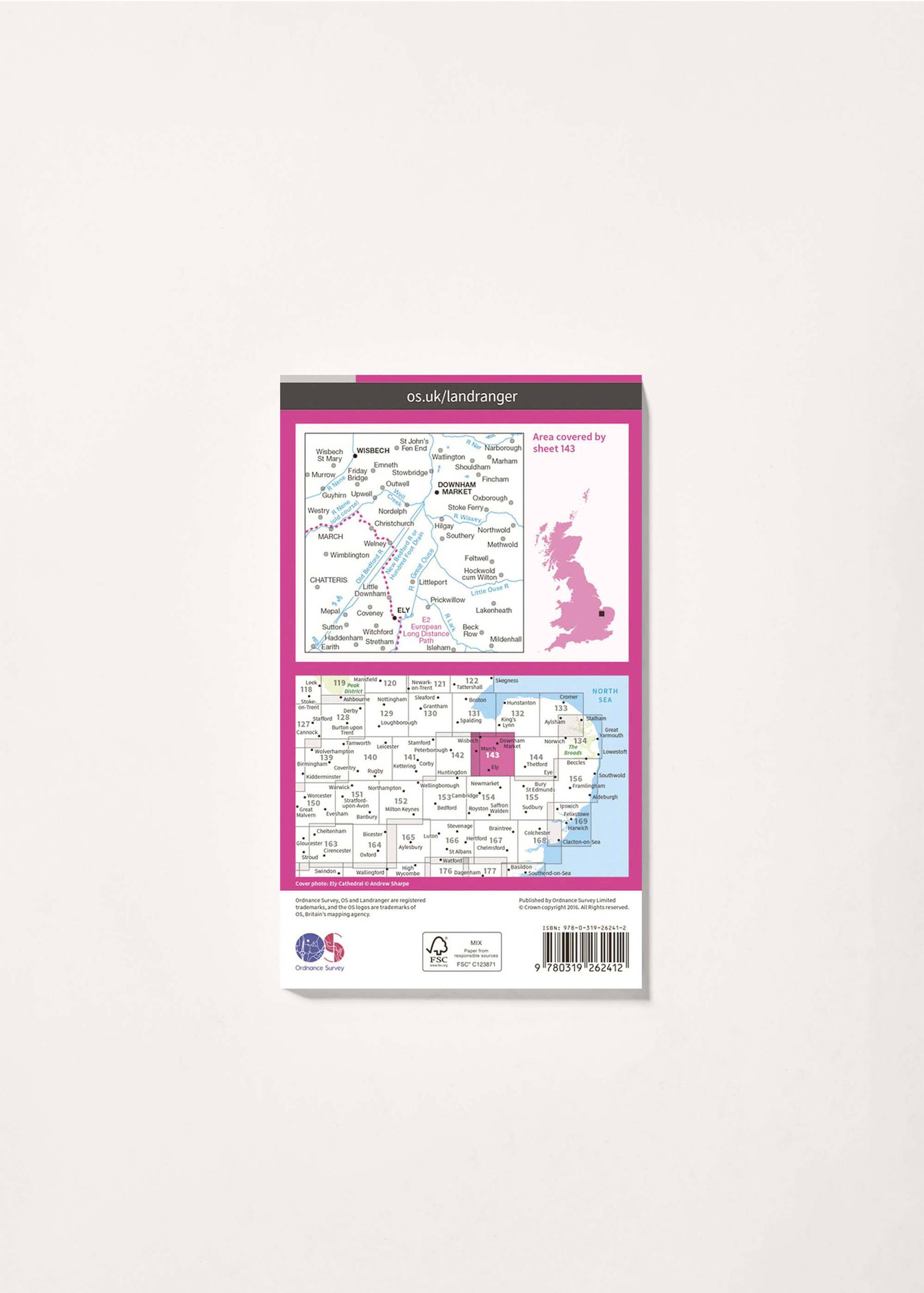 Image - 2 - Ely, Wisbech & Downham Market - Landranger 143 Map