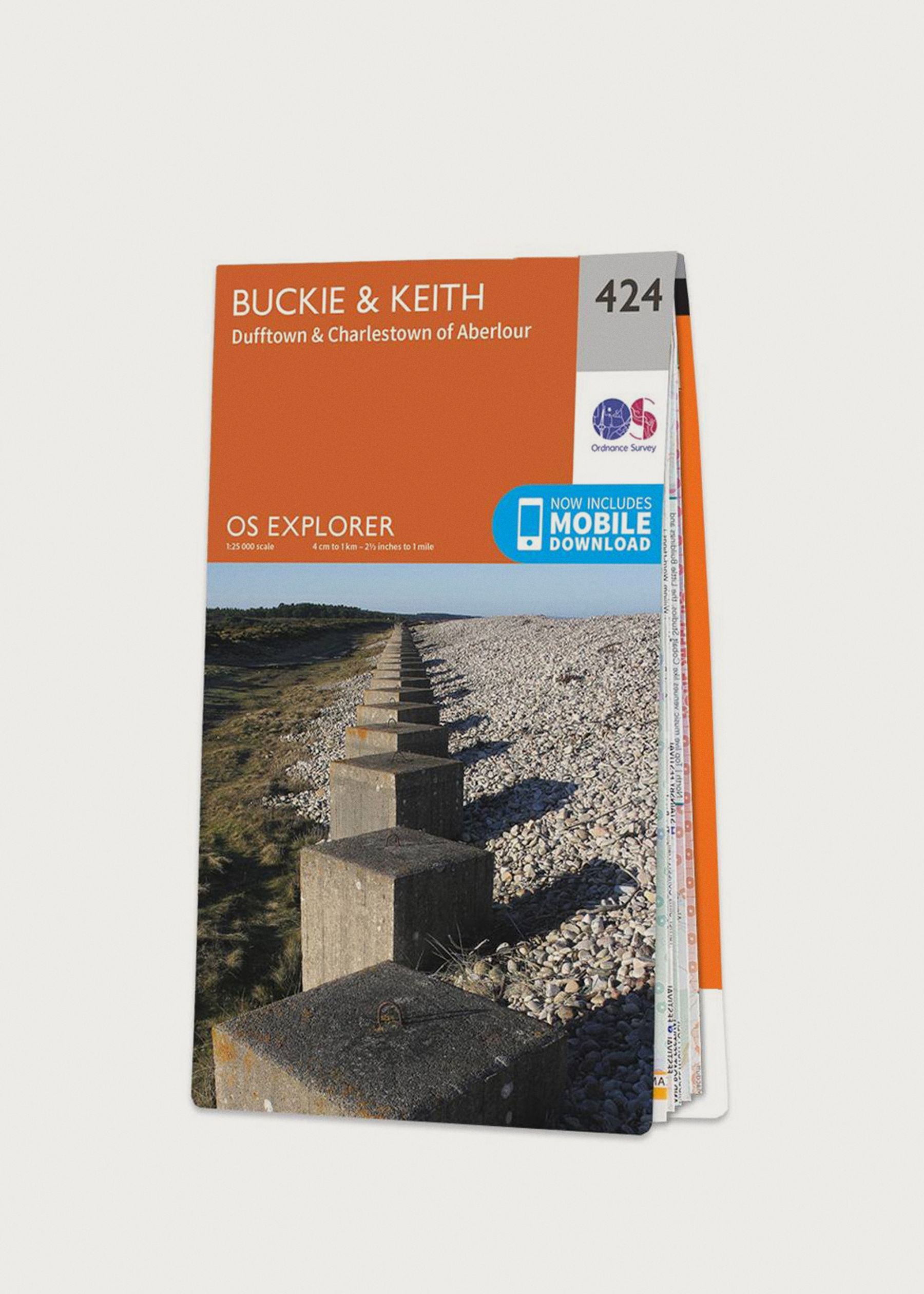 Image - 1 - Buckie & Keith - OS Explorer 424 Map