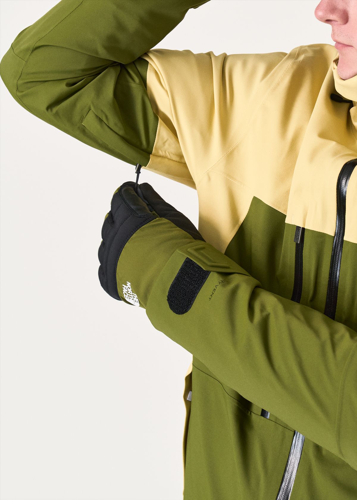 Underarm Venting Zips