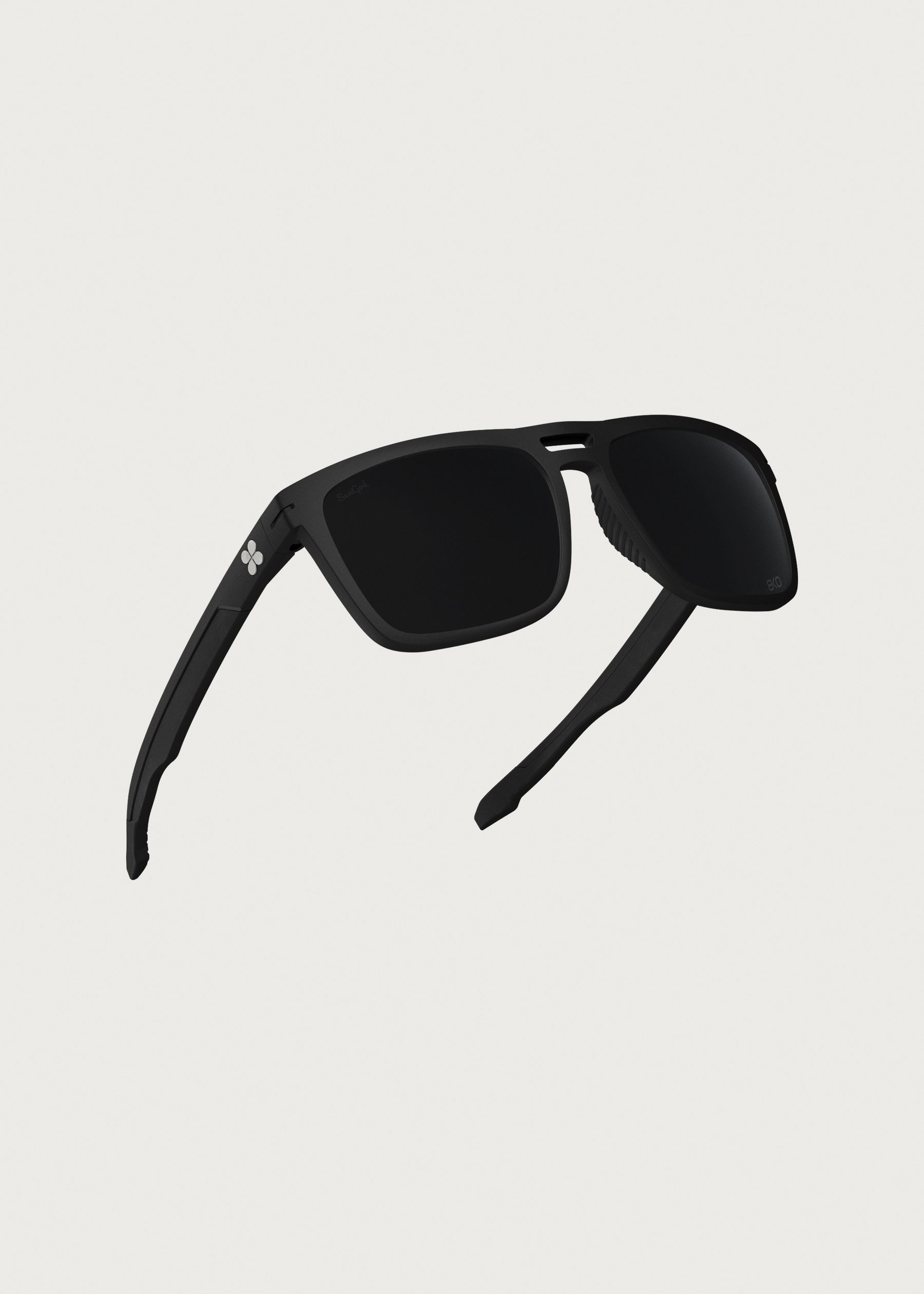 Image - 2 - Tempests Matte Black / 8KO Smoke Polarised Sunglasses