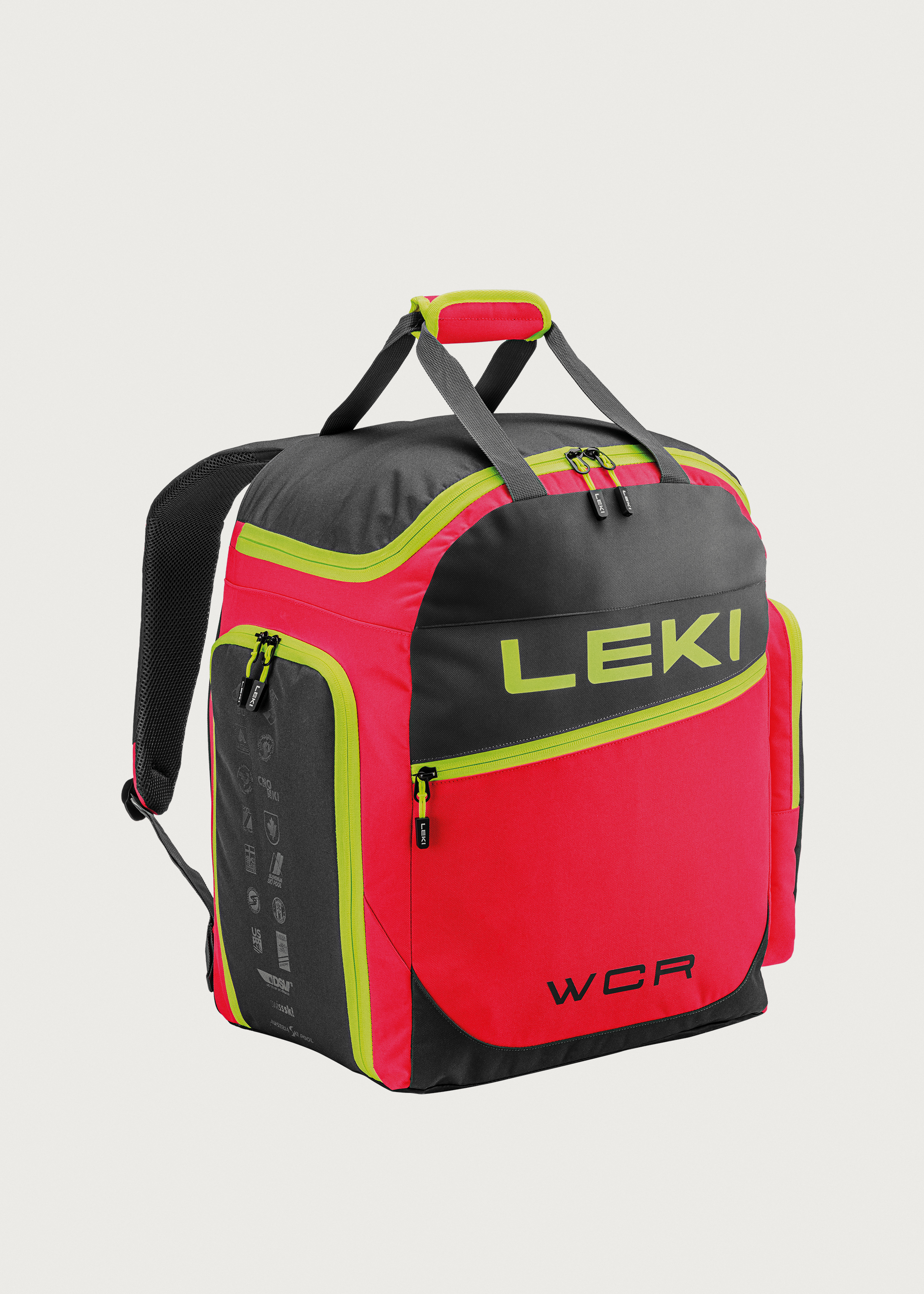 Leki Ski Boot Bag WCR 60L - RED