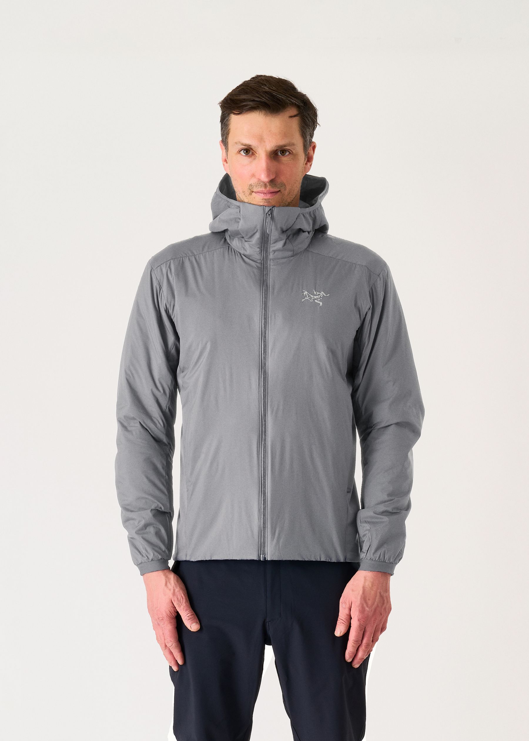 アークテリクス Atom LT Hoody ナイロンジャケット Sサイズ グレー Arc'teryx Atom Hoody