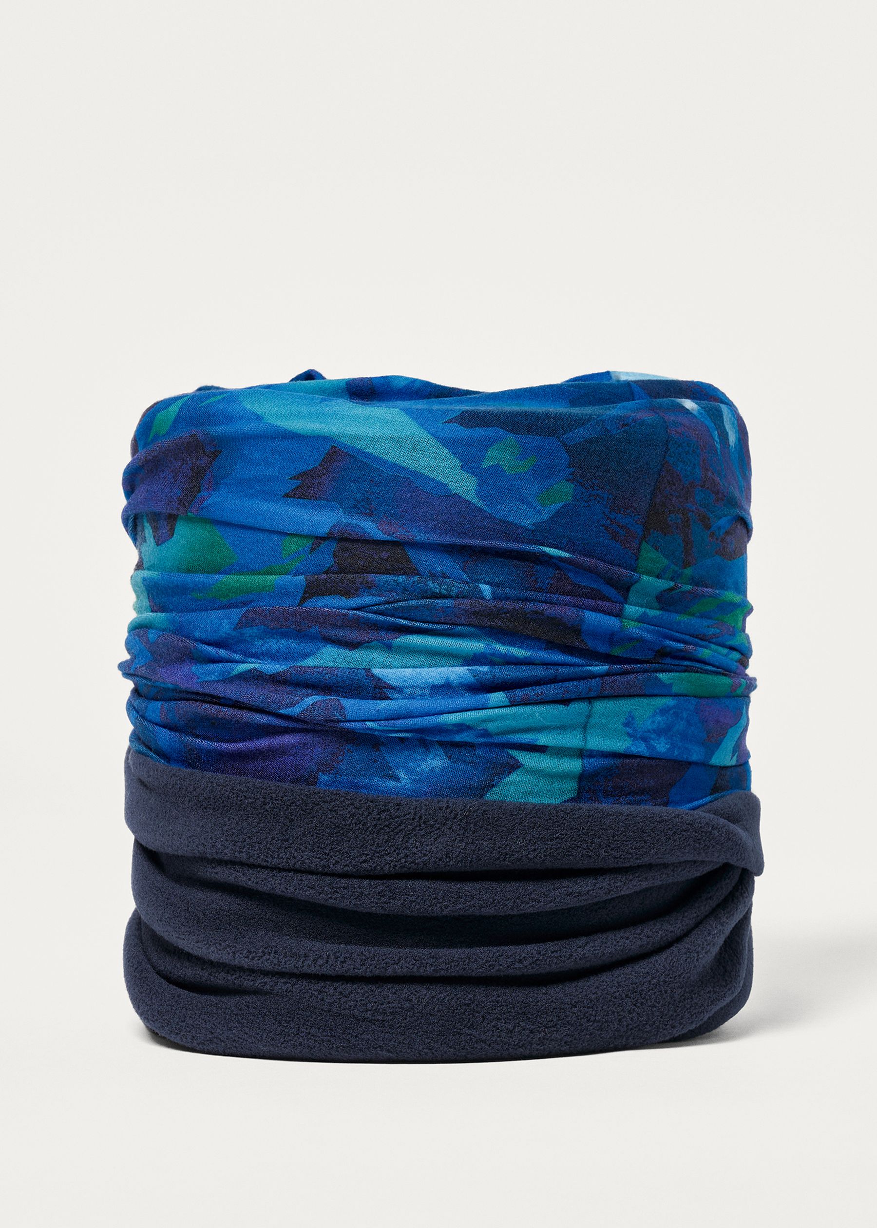 Image - 1 - Polar Kids' Neck Warmer - High Mountain/Night Blue