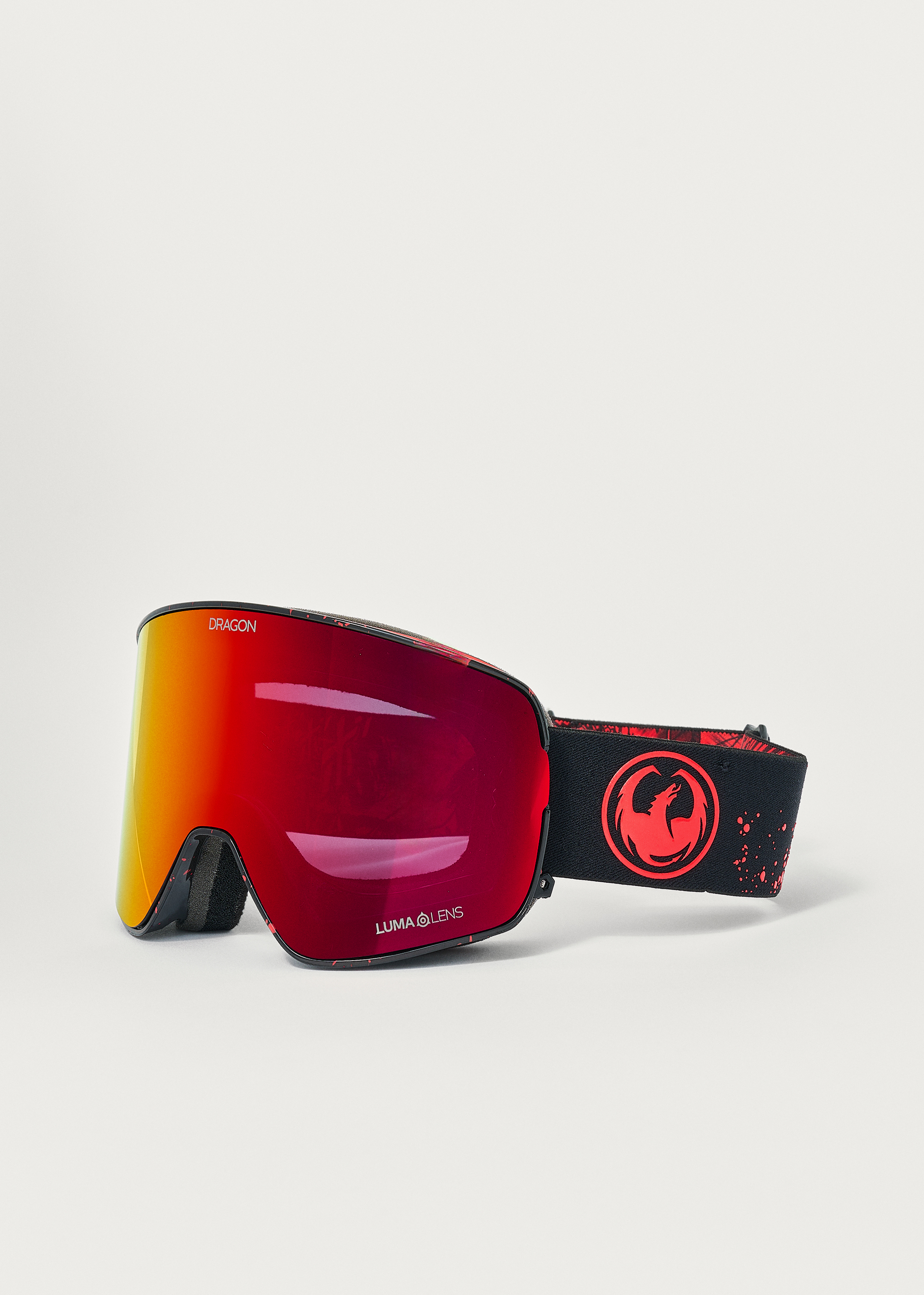 Dragon NFX2 Kaiju / Lumalens Red Ionized Goggles