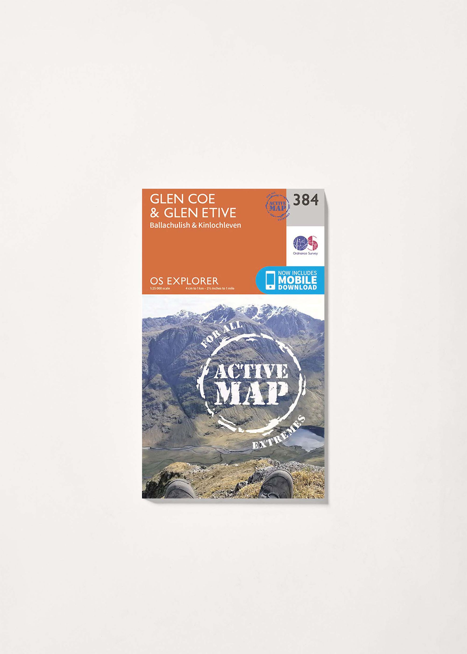 Image - 1 - Glen Coe - OS Explorer Active 384 Map