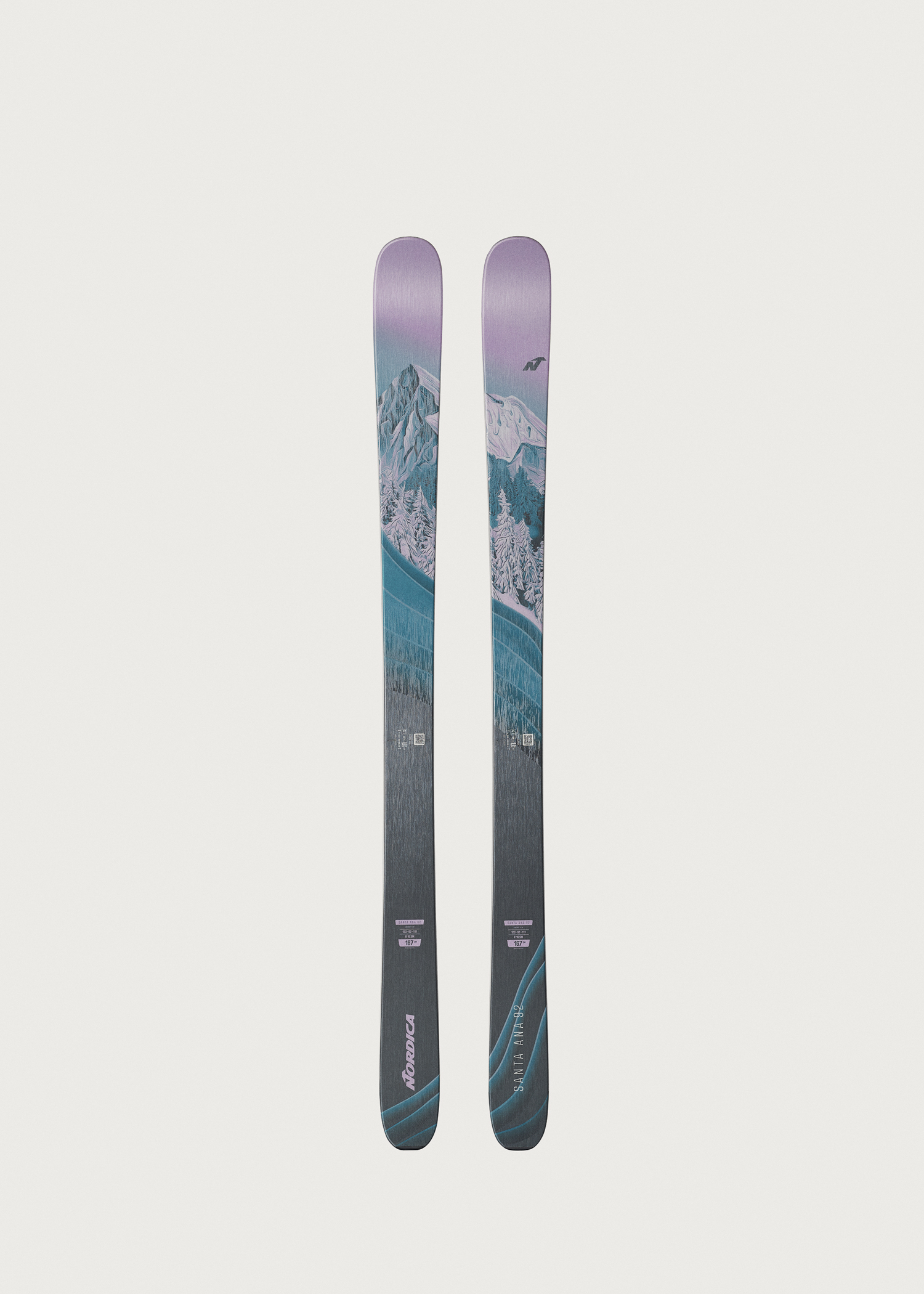 NORDICA AXANA VIOLET　スキー板　152cm Nordica Santa Ana 92 Skis - Women's - 2024/2025 | REI Co-op