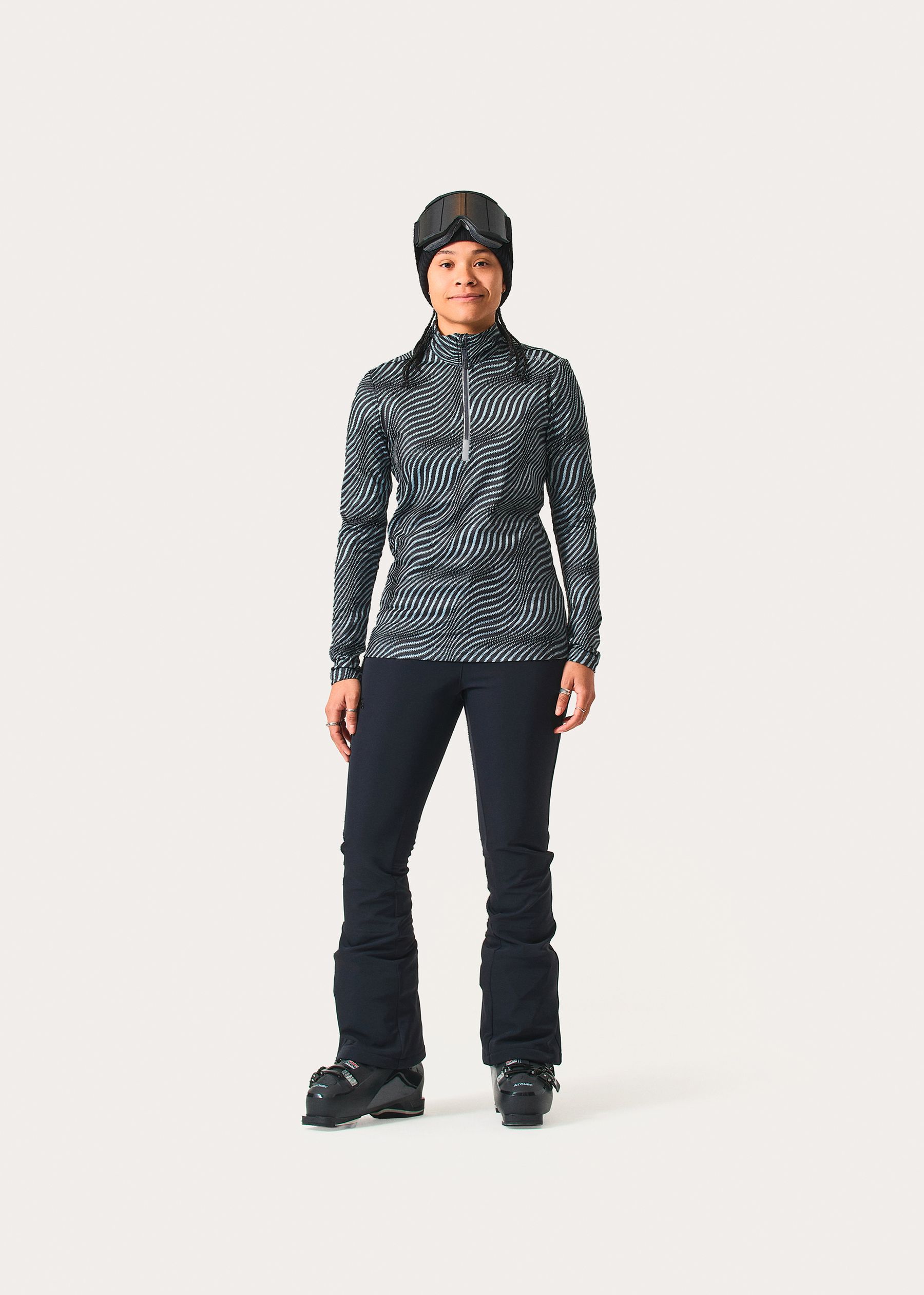Image - 2 - Wavy Zip Neck