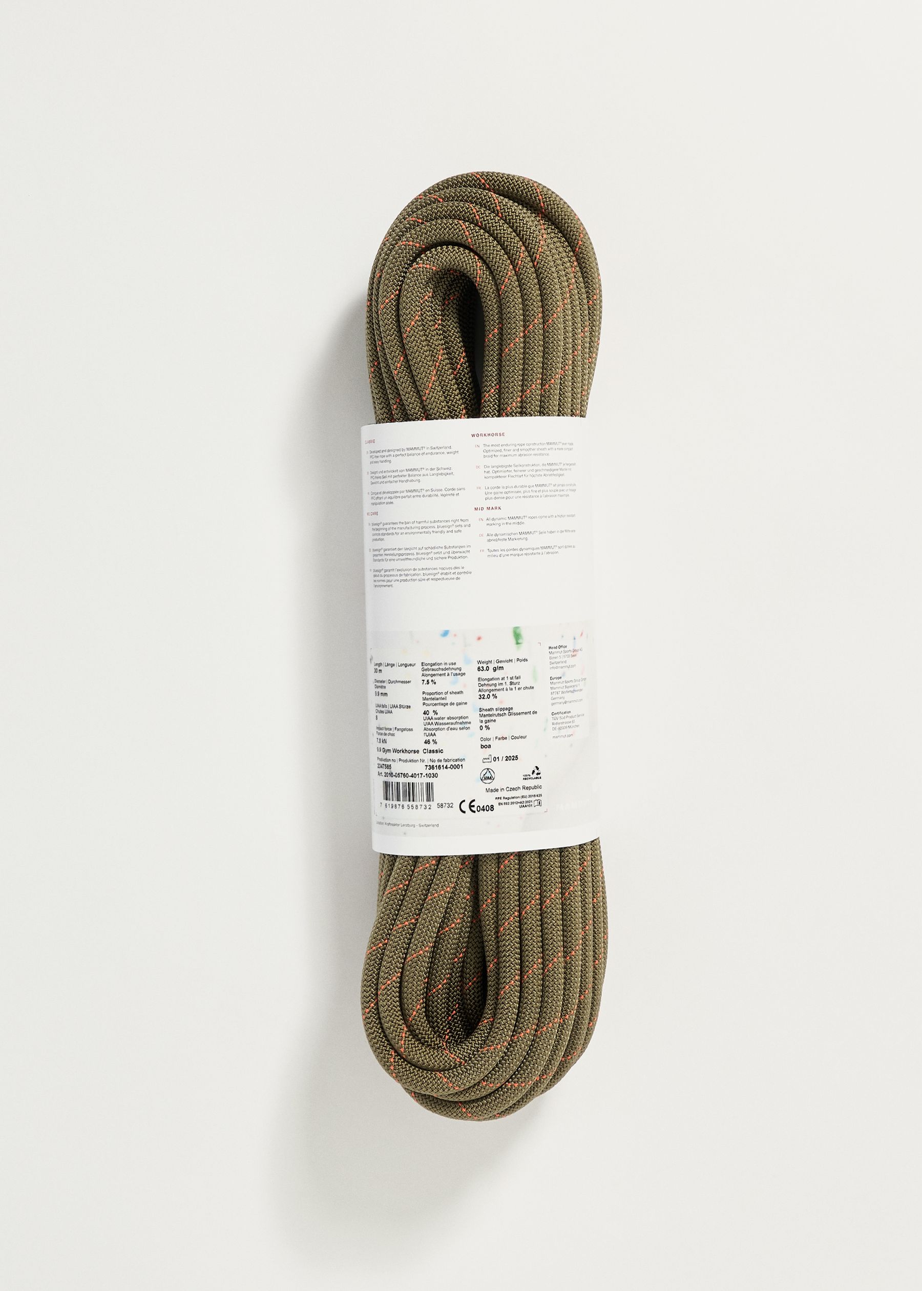 Image - 3 - Gym Workhorse 9.9mm x 30m Rope