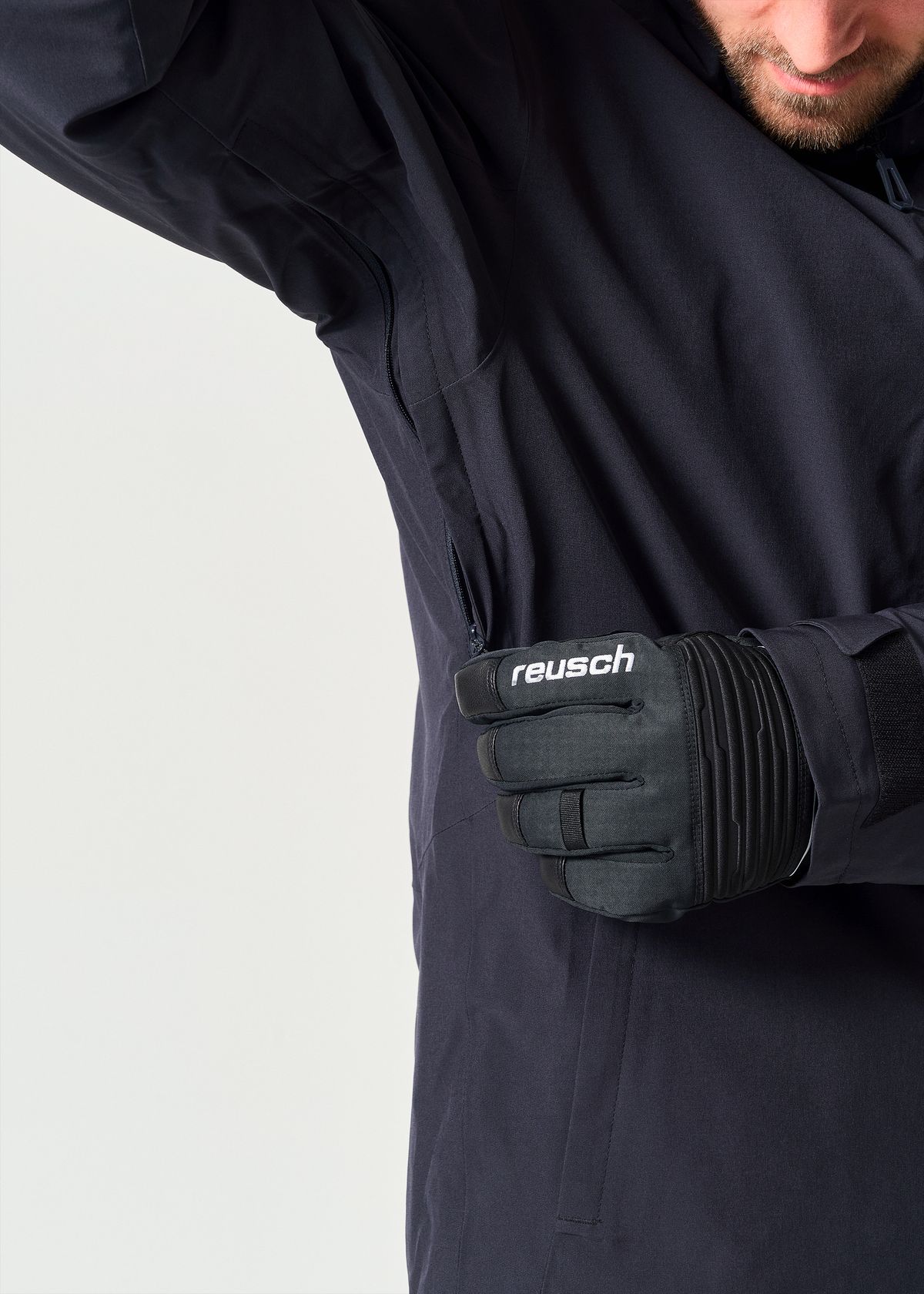 Underarm Venting Zips