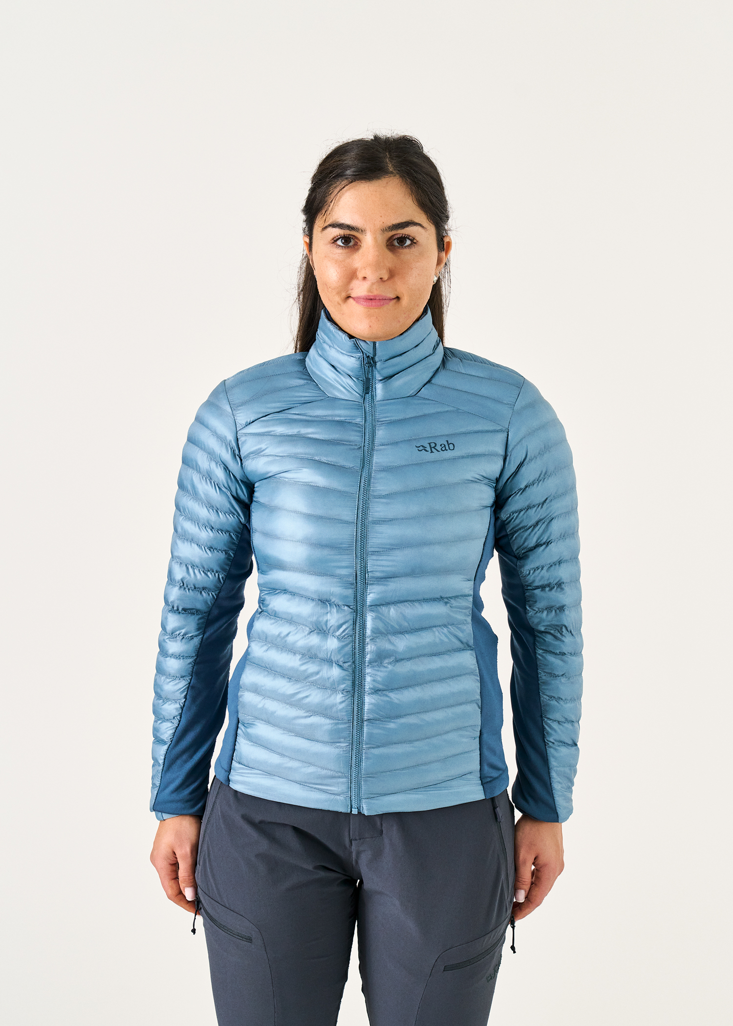 RAB CIRRUS FLEX 2.0 HOODY WMNS DEEP INK - Plumón Senderismo