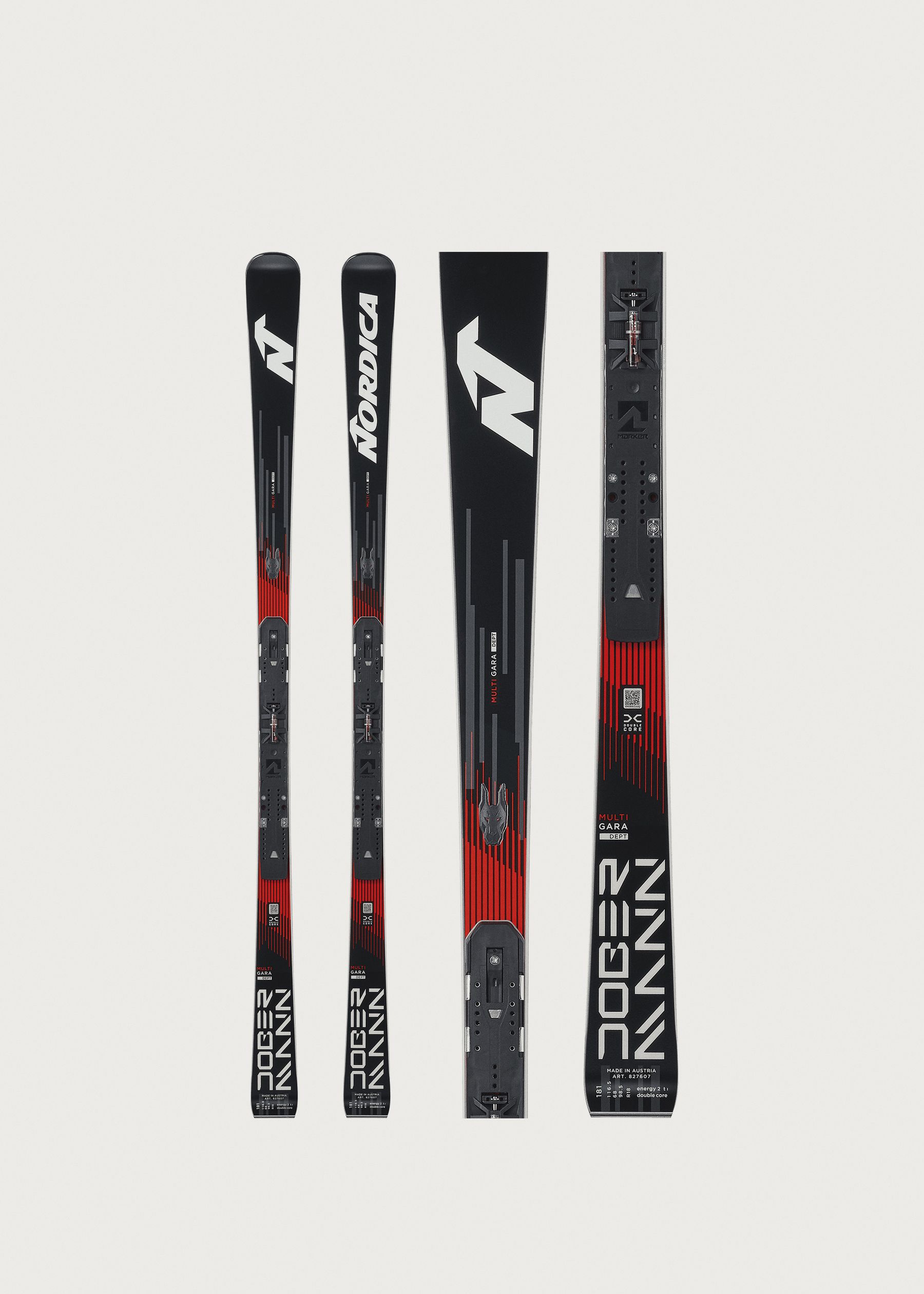 Image - 1 - Dobermann Multigara Department Skis + Comp 16 Bindings