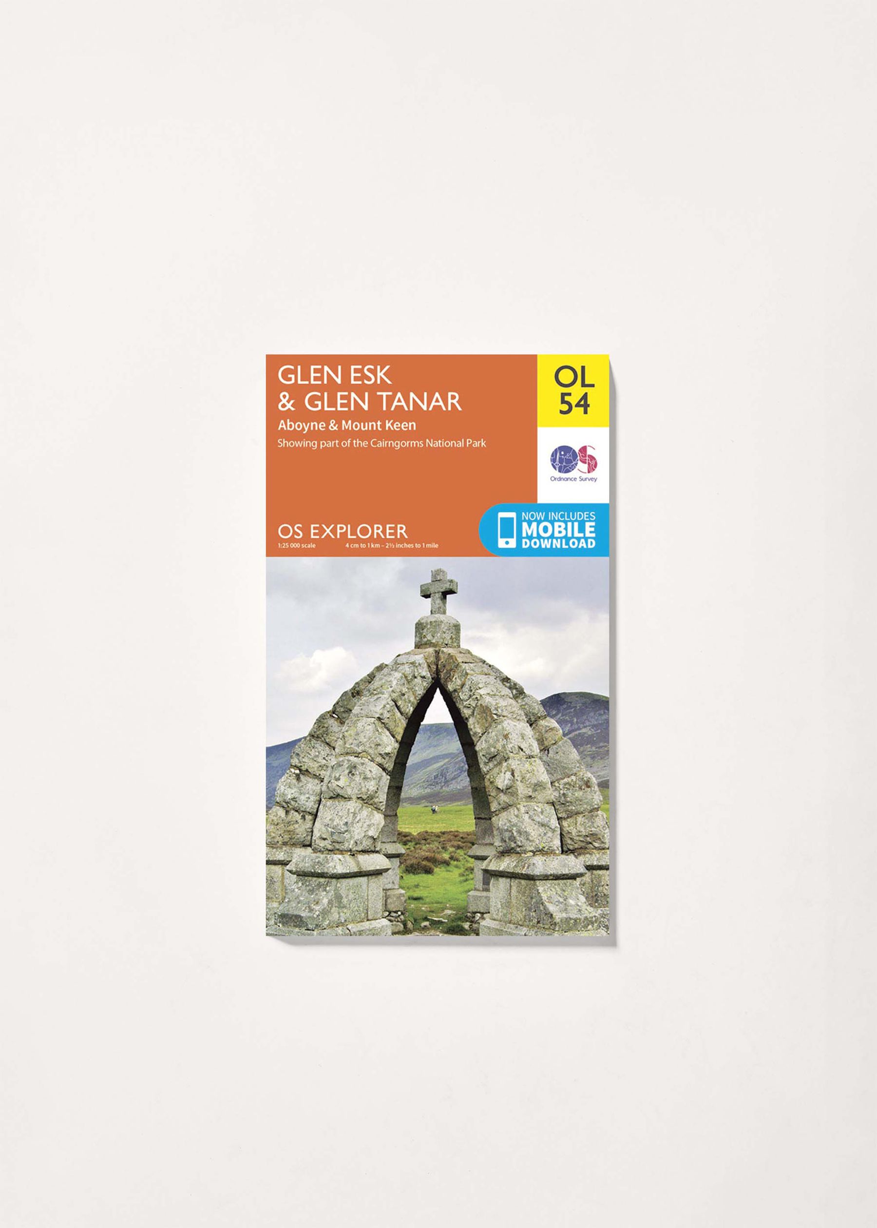 Image - 1 - Glen Esk & Glen Tanar - OS Explorer OL54 Map