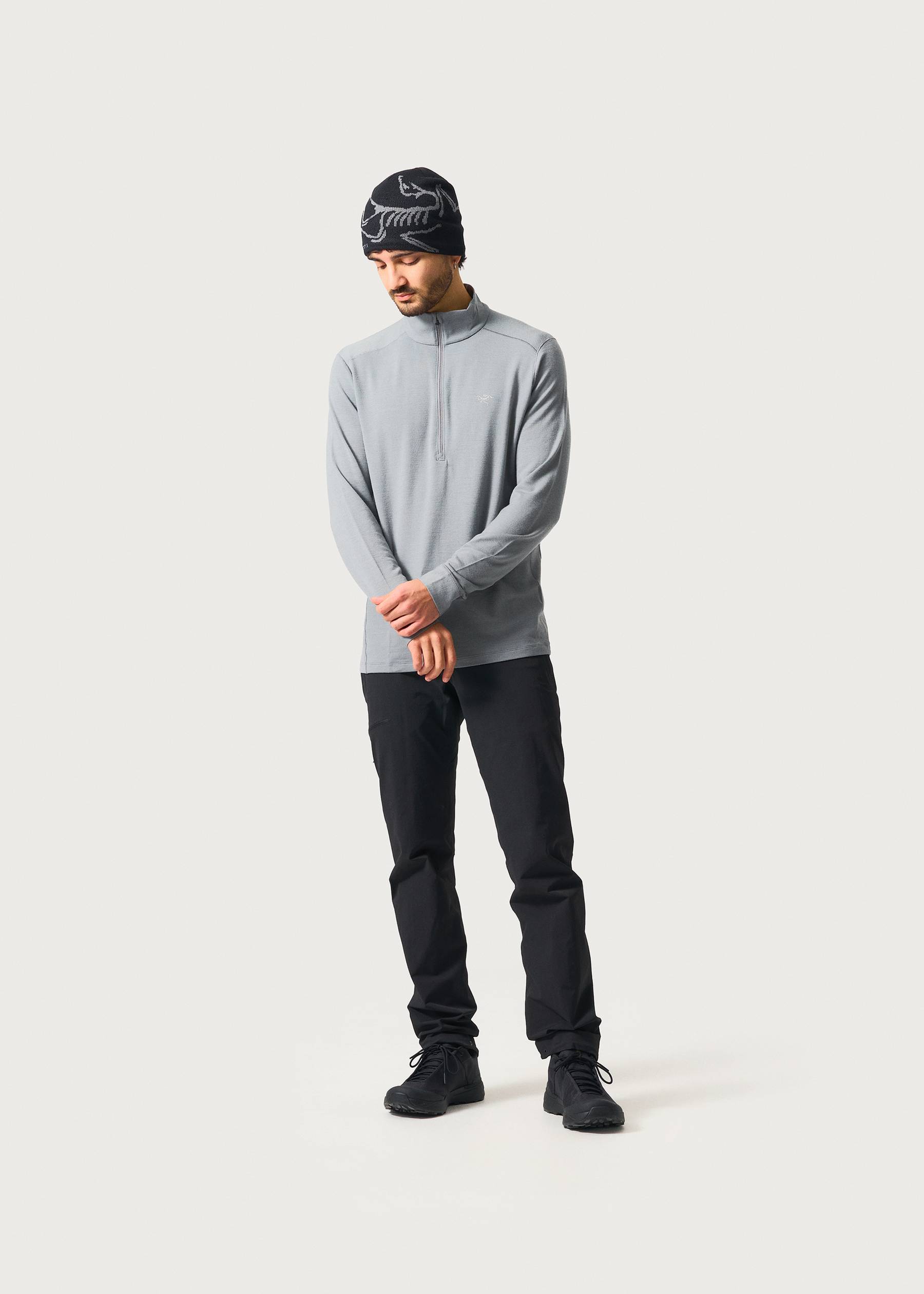 Image - 2 - Rho Merino Wool Zip Neck