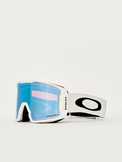 Line Miner M Matte White / Prizm Sapphire Iridium Goggles