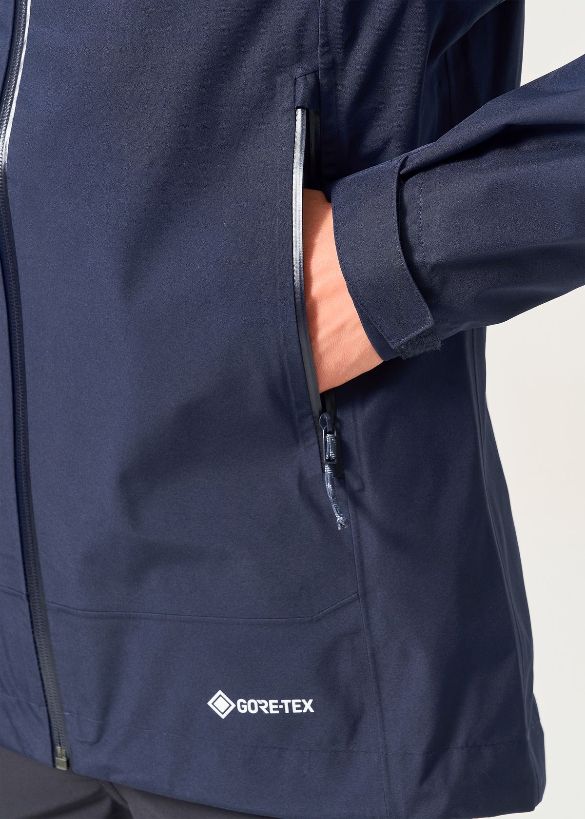 Harness compatible hand pockets