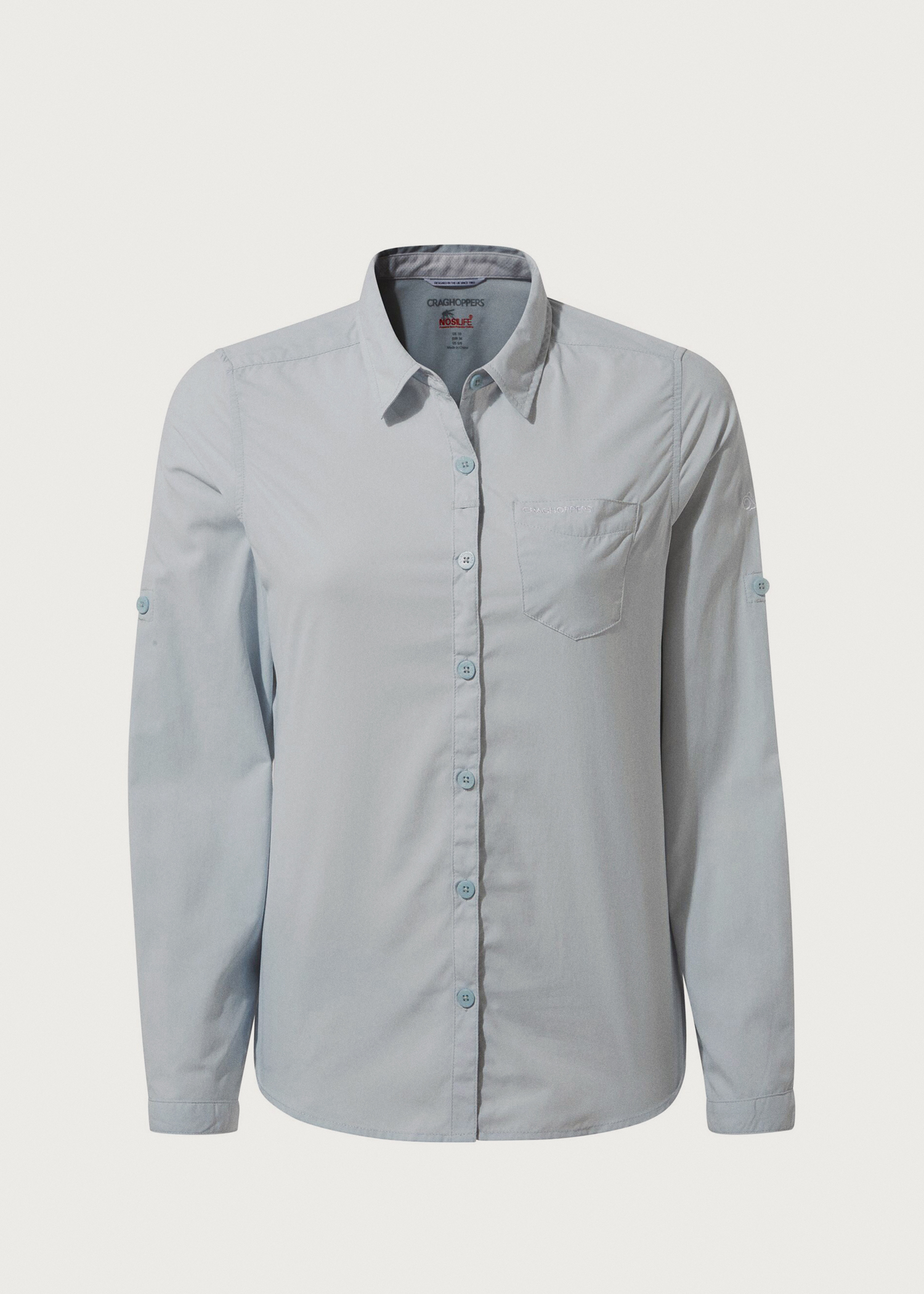 T-shirt Technique Craghoppers NosiLife - Maille Manches Courtes - Gris - Taille XL