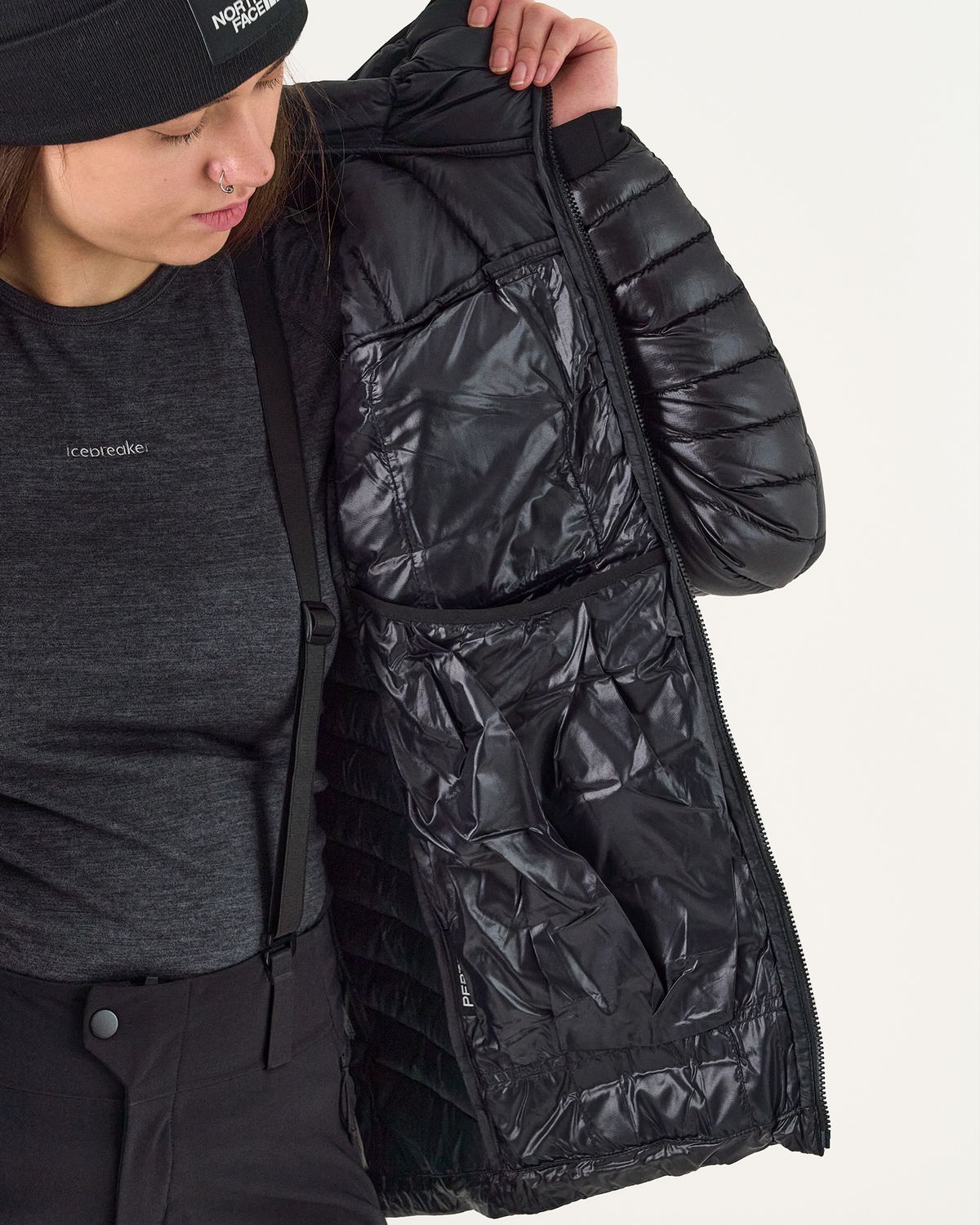 Internal drop pockets