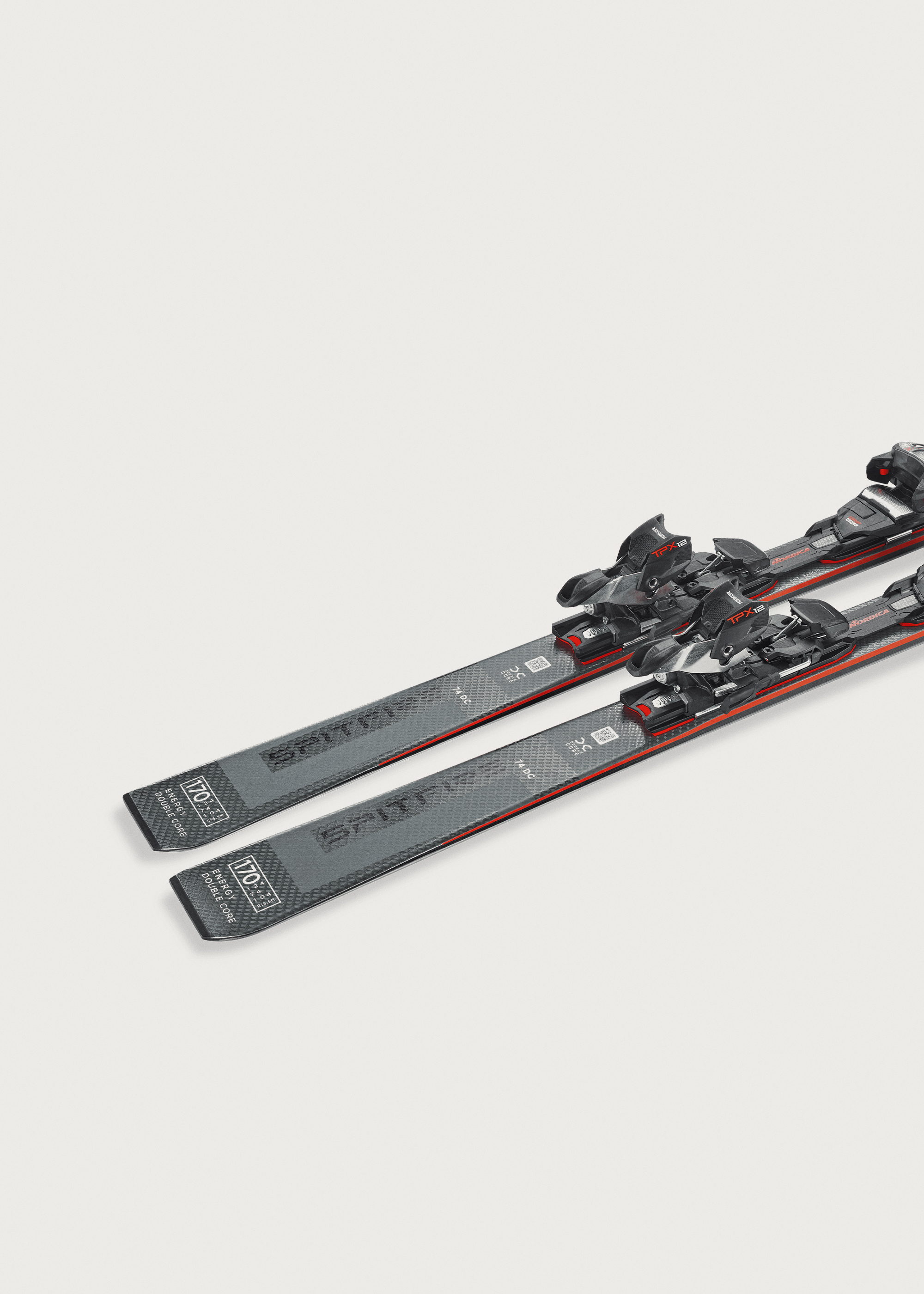 Nordica Spitfire DC 74 FDT Skis + TPX 12 FDT Bindings