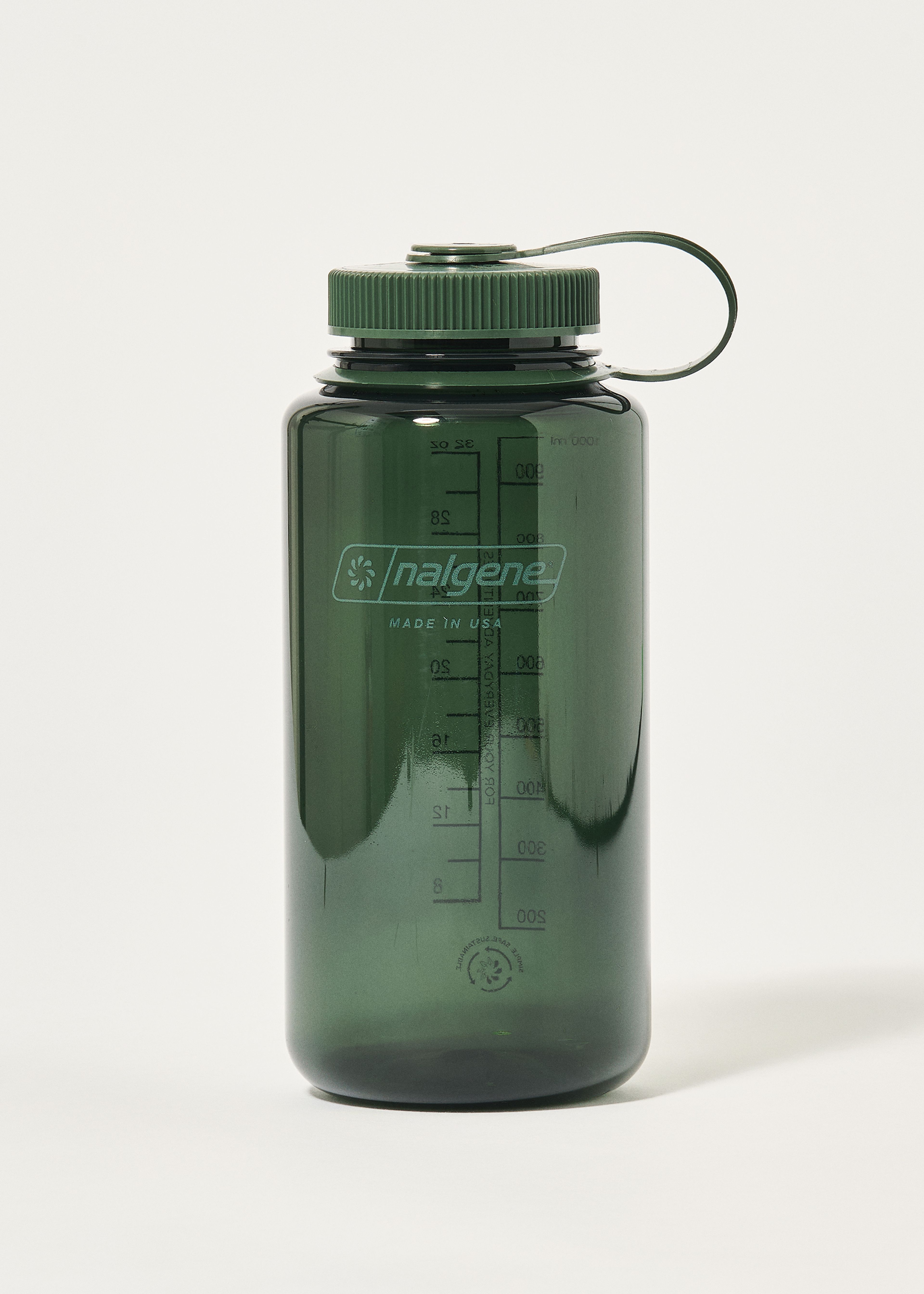 Nalgene Sustain Trout Borraccia 1L Riciclata - Verde, Senza BPA, Infrangibile E Lavabile In Lavastoviglie - 4