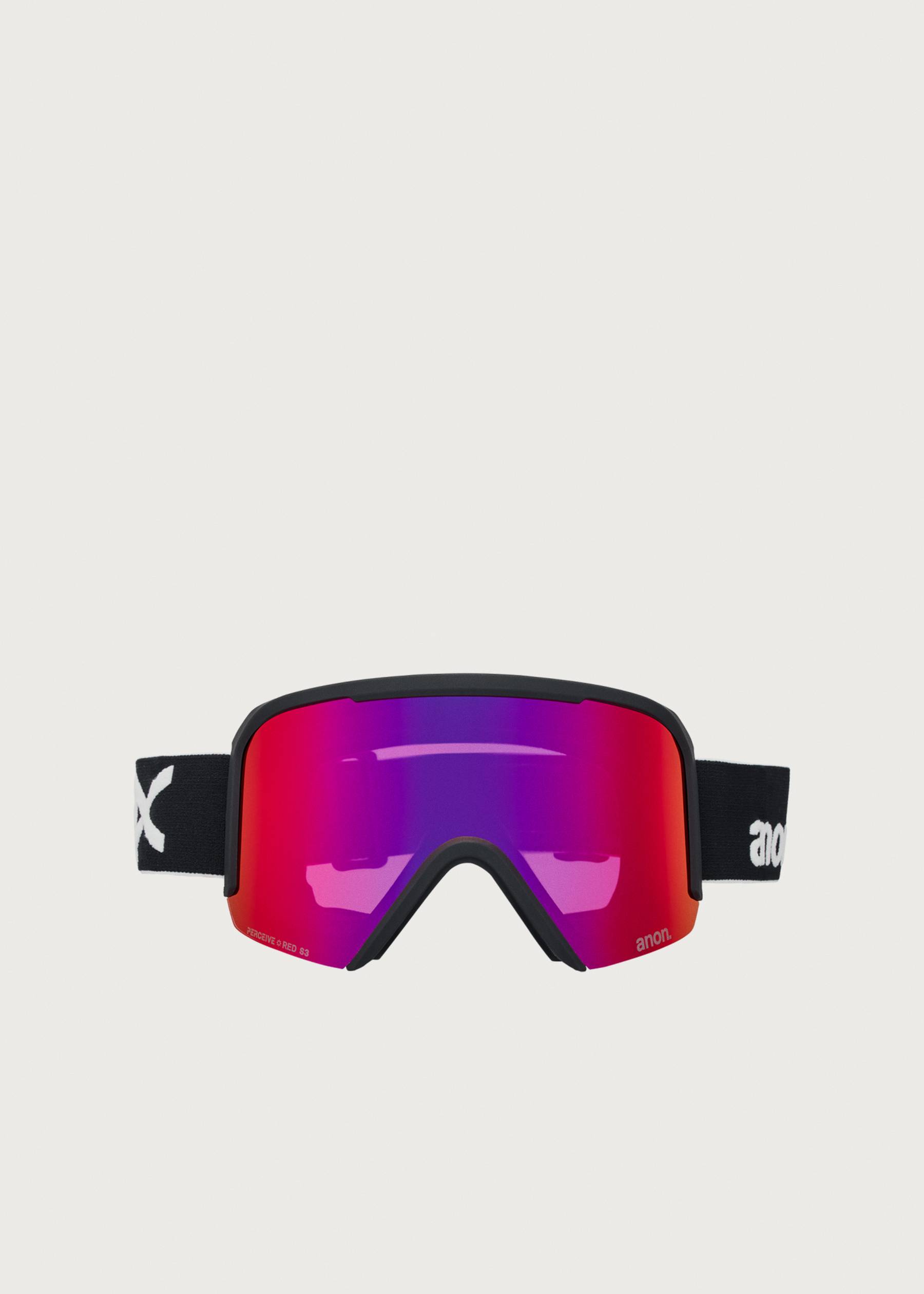 Image - 2 - Nesa S Black / Perceive Sunny Red Goggles
