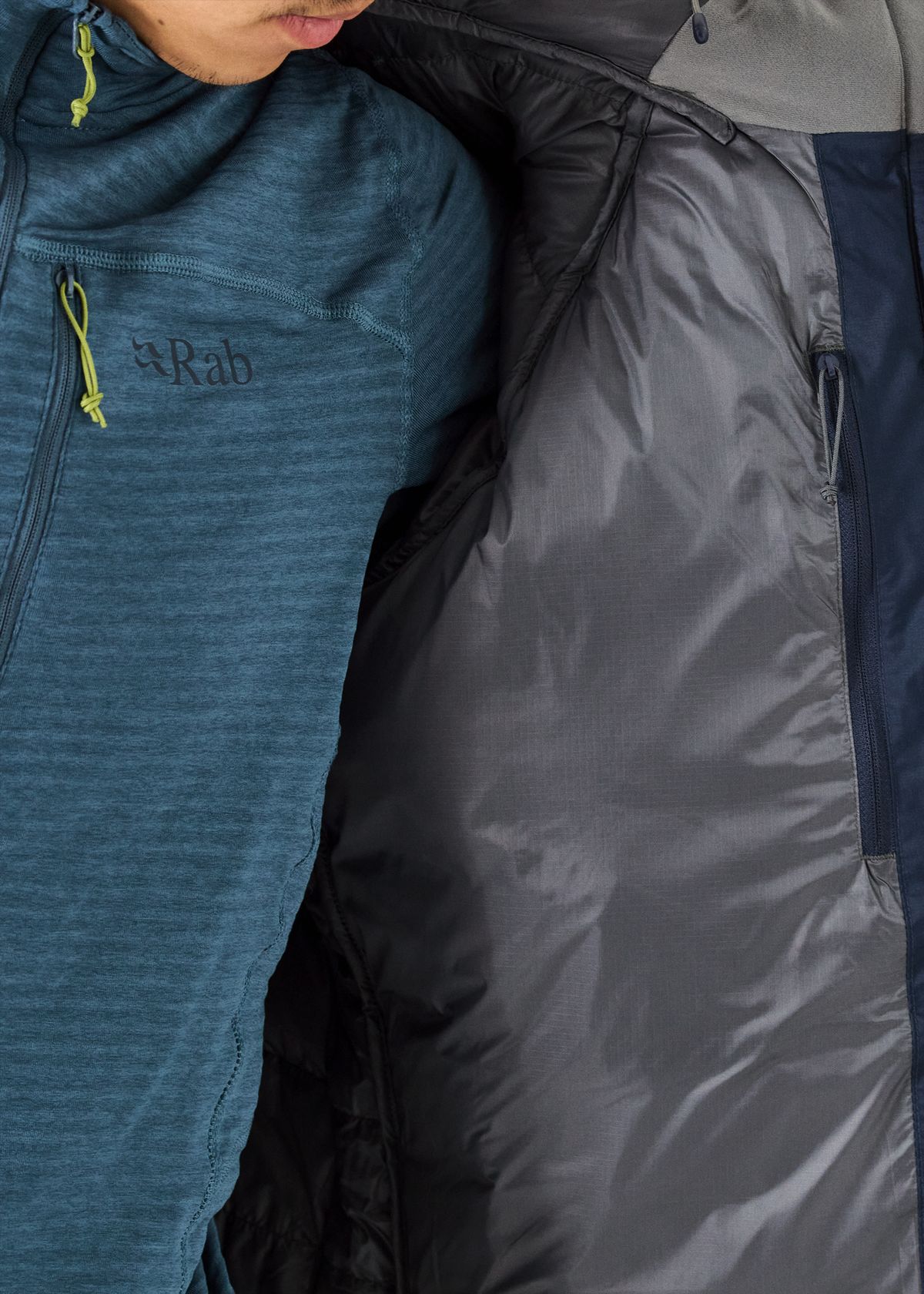   Internal zipped pocket 