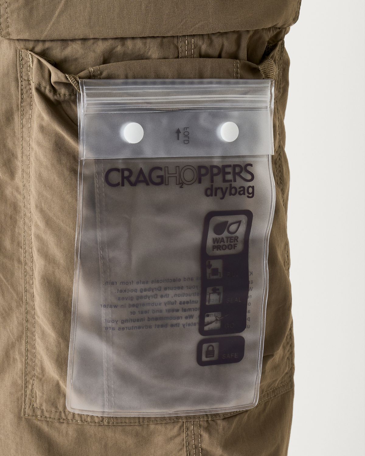  Dry bag pocket 