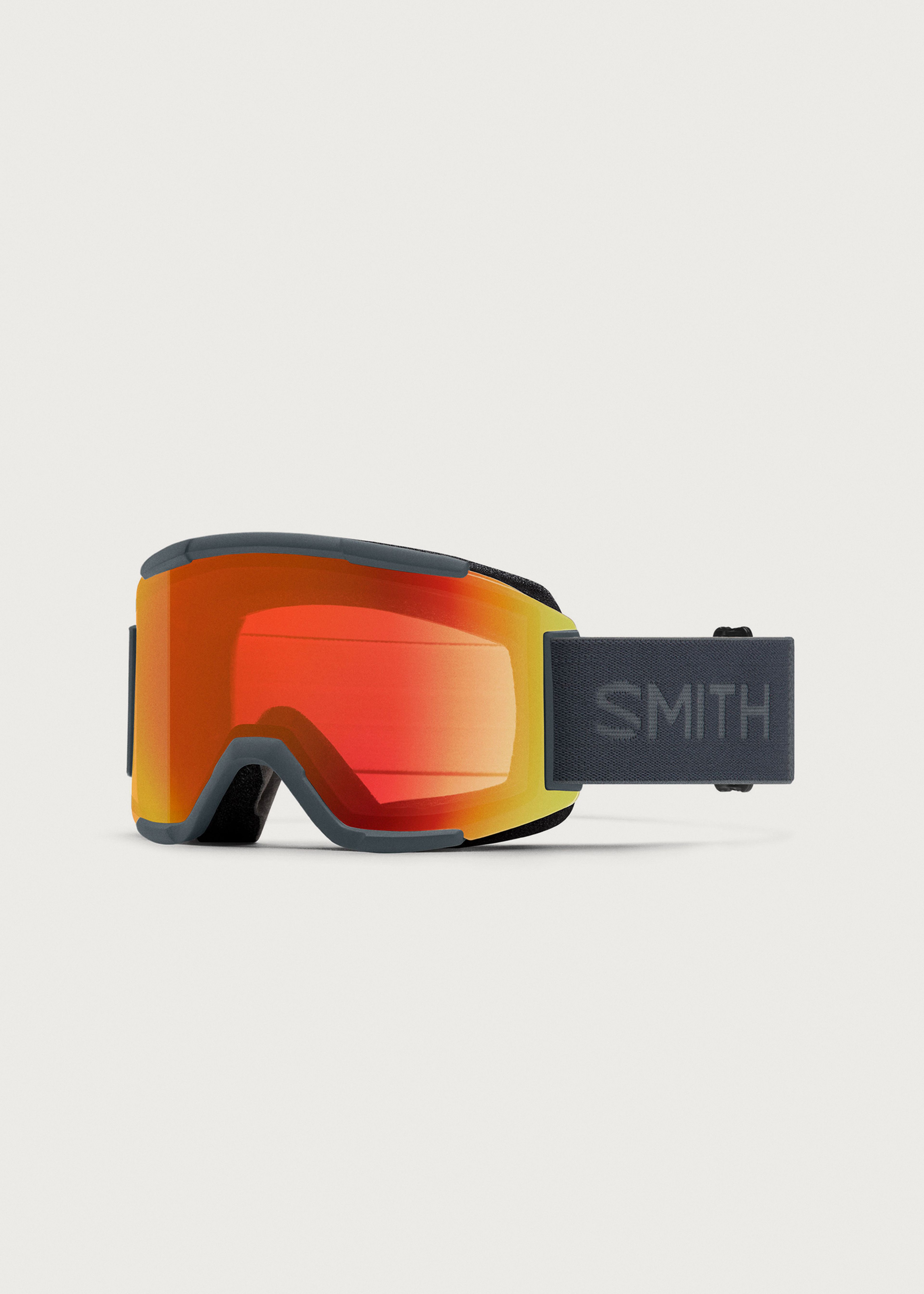 Smith Squad Slate / ChromaPop Everyday Red Mirror Goggles